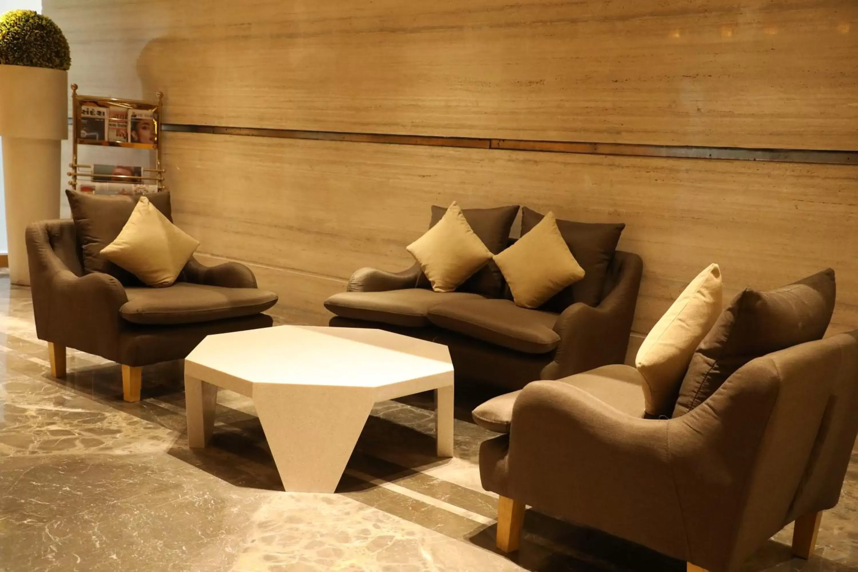 Seating Area in The Fern Residency, Morbi