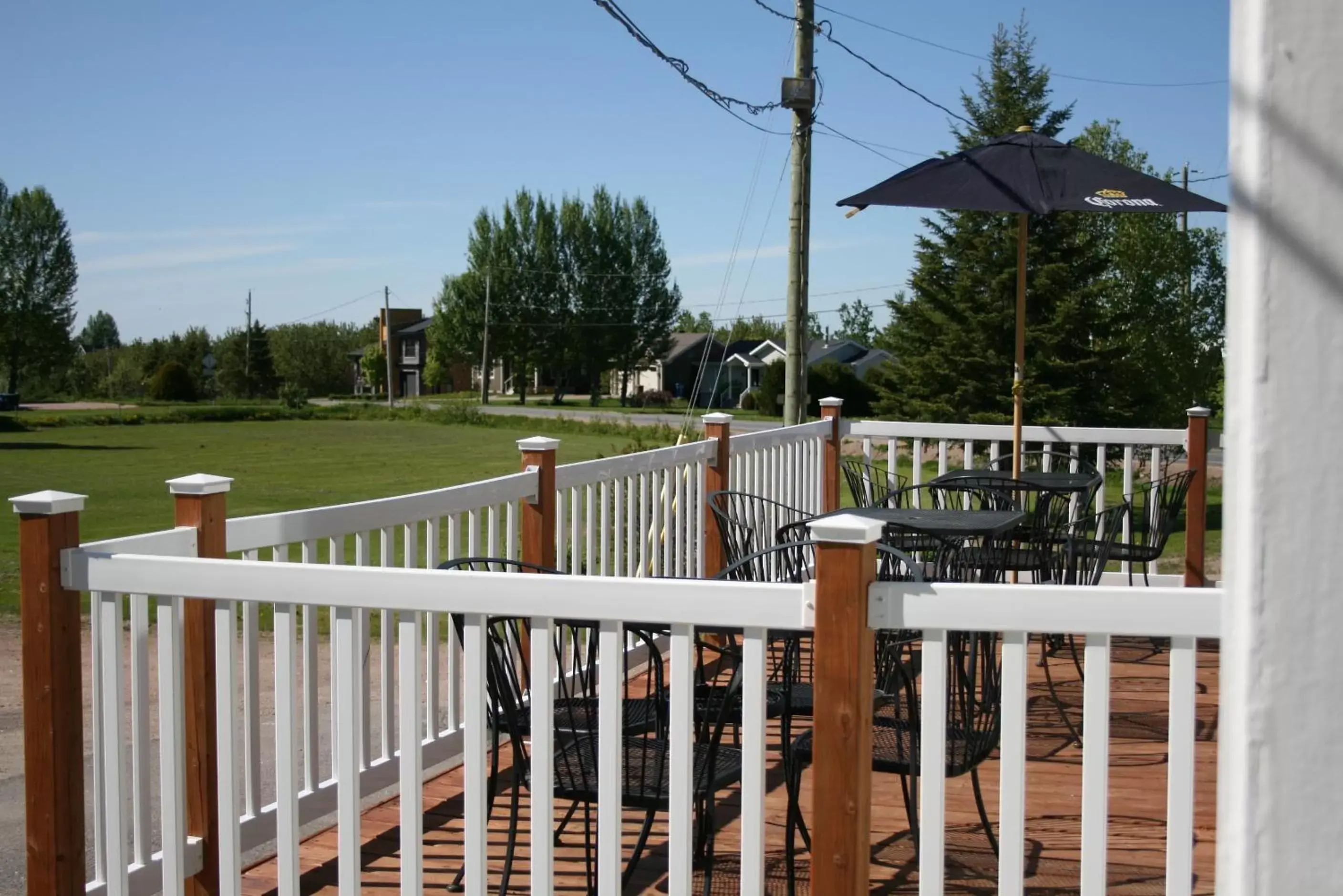 Balcony/Terrace in Auberge Presbytere Mont Lac-Vert