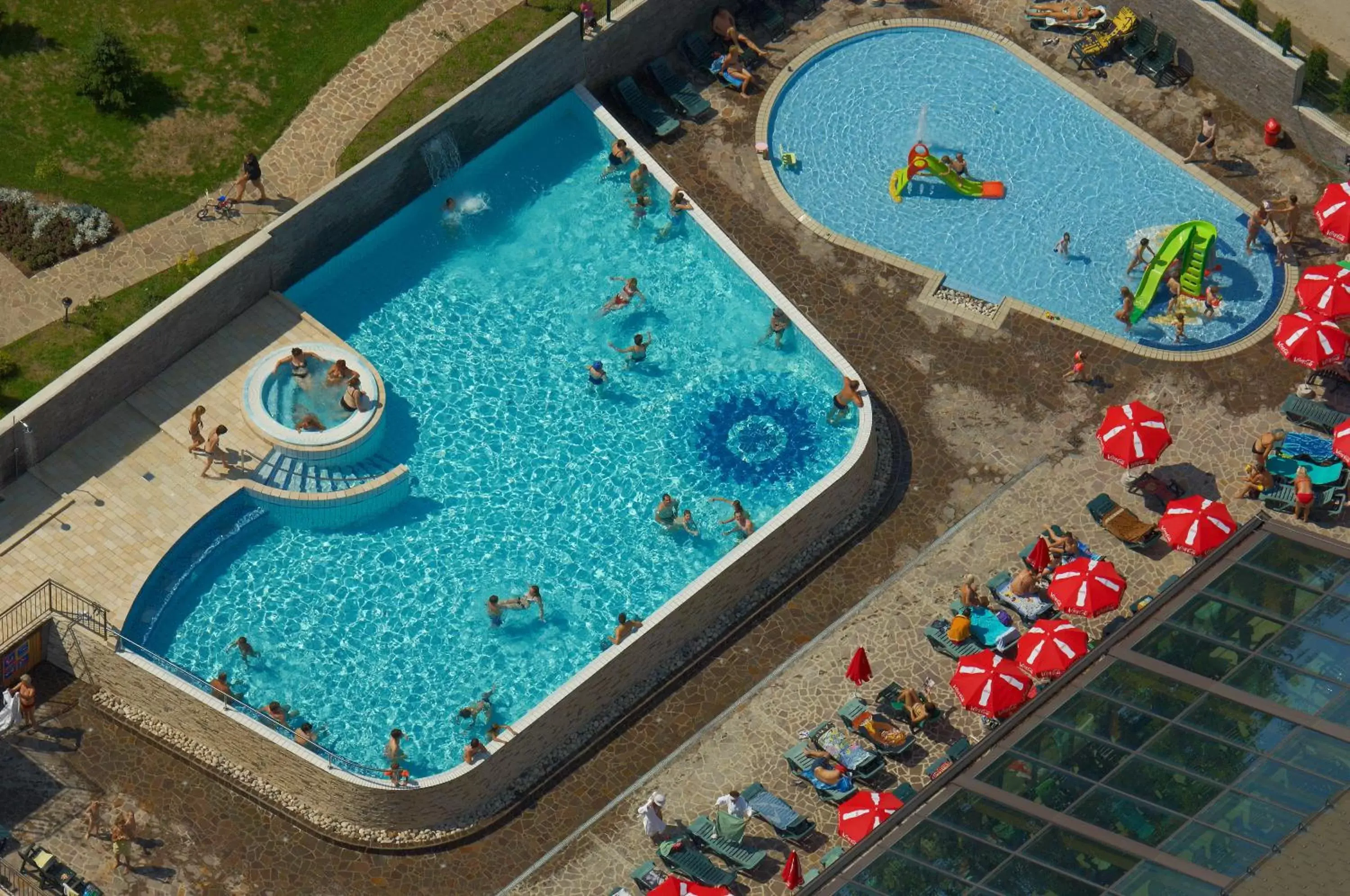 Swimming pool, Pool View in Bohinj Eco Hotel