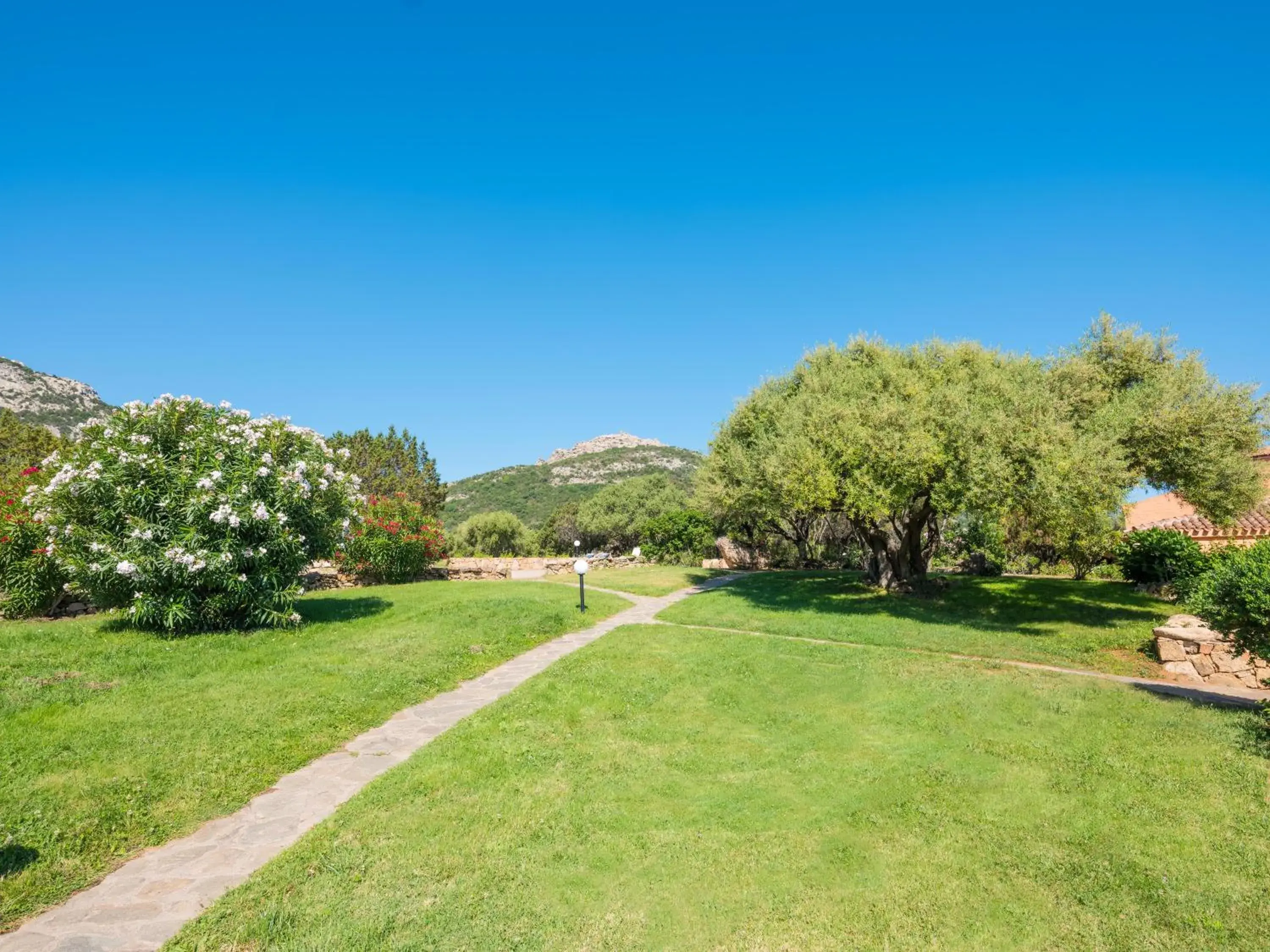 Garden in Hotel Rocce Sarde