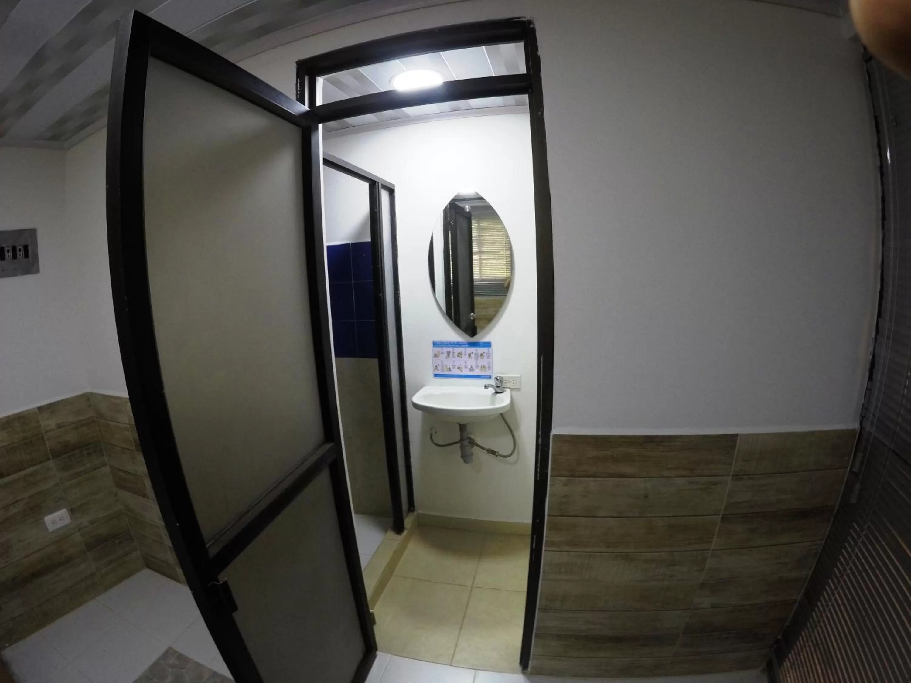 Shower in Sky Club Eco Hotel