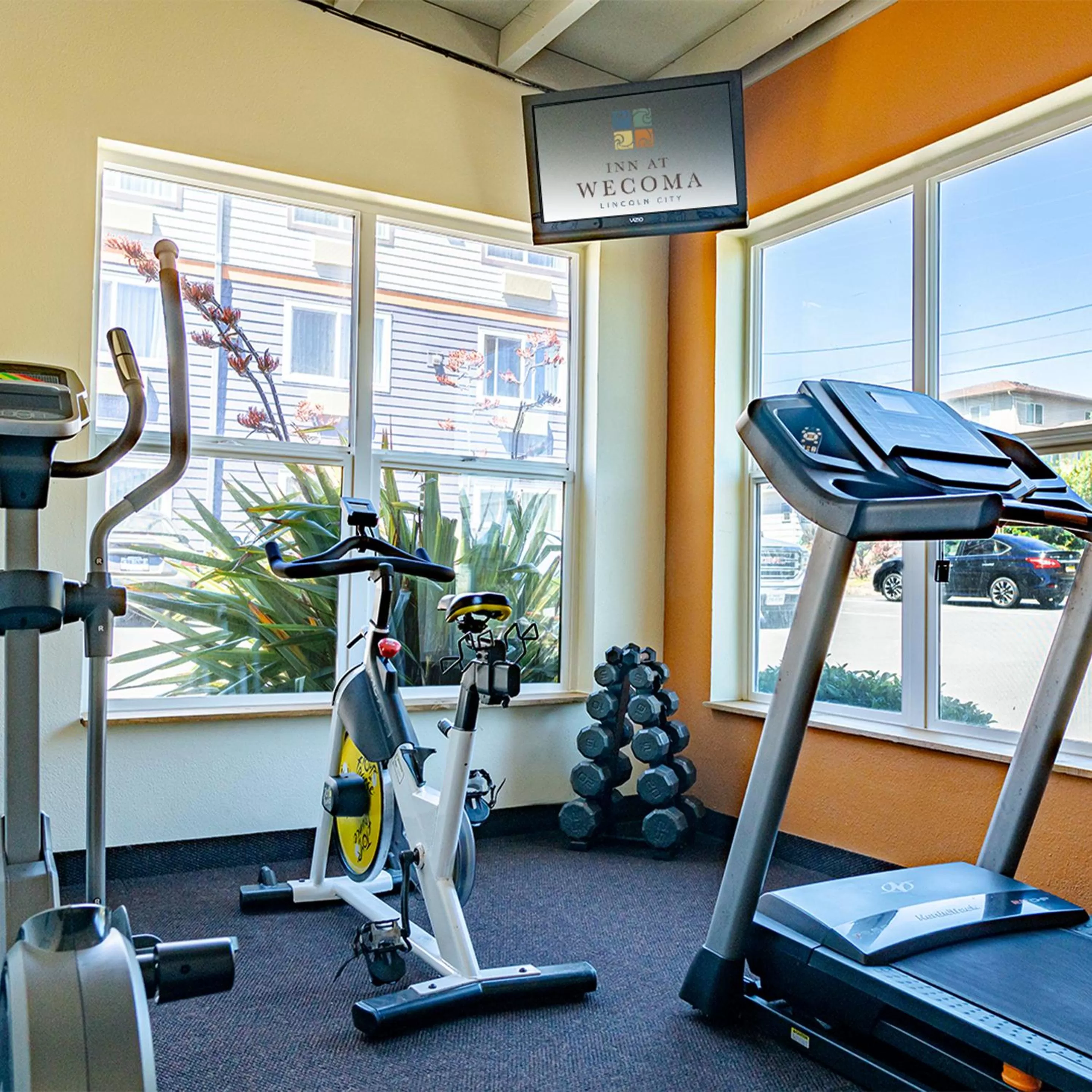Fitness centre/facilities in Inn at Wecoma