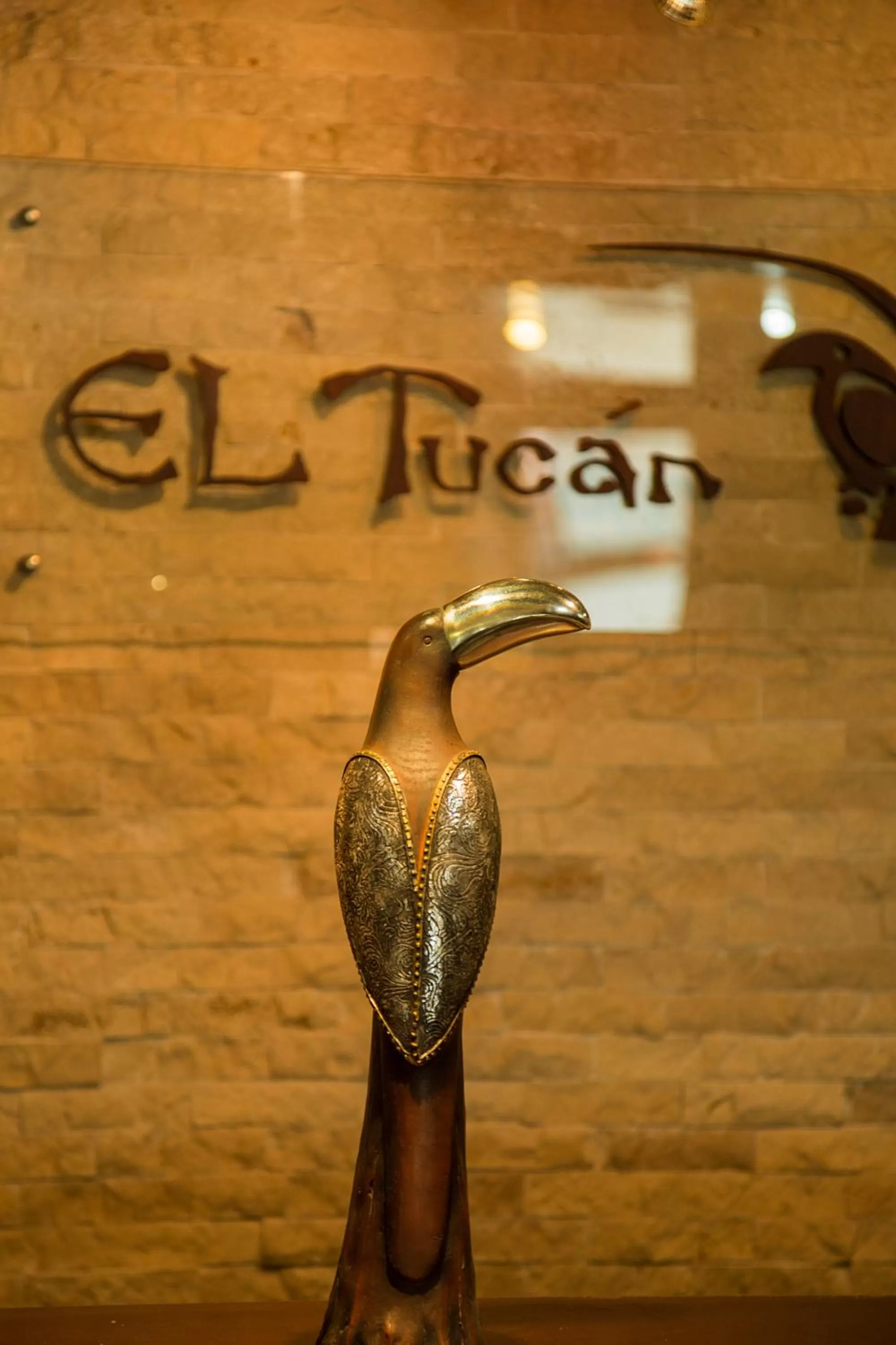 Decorative detail in Hotel Podocarpus