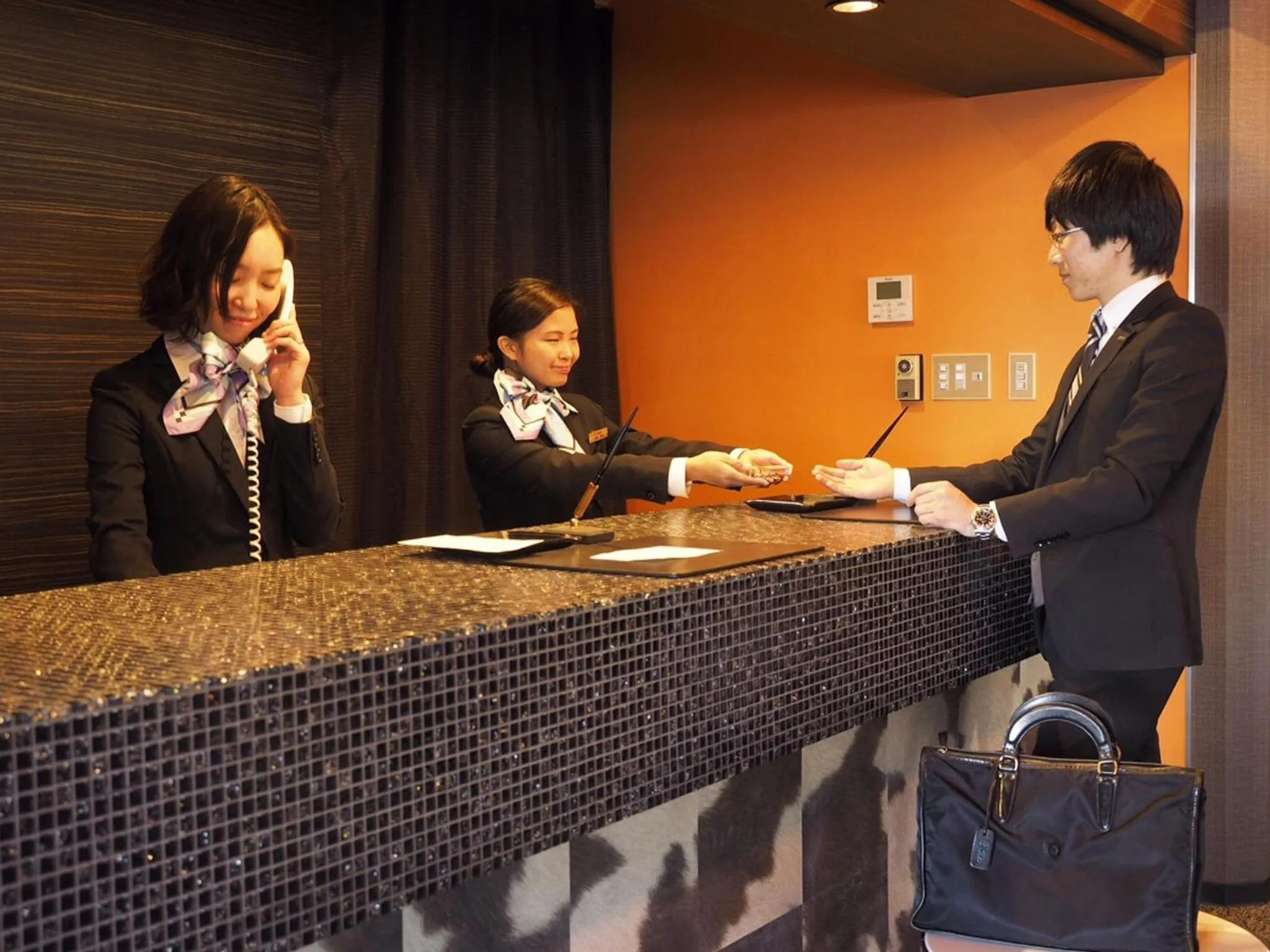 Staff in Hotel AreaOne Kushiro