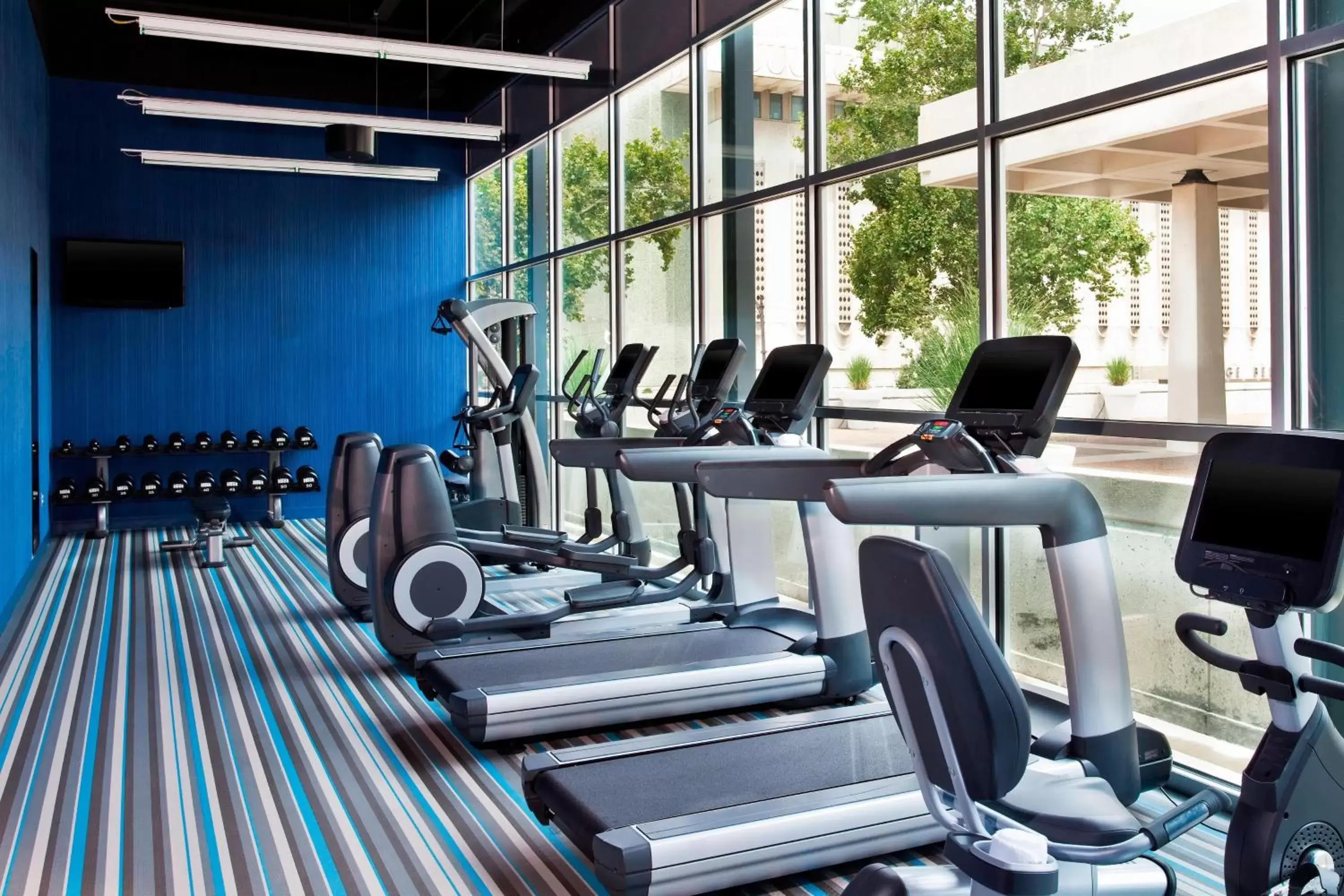 Fitness centre/facilities, Fitness Center/Facilities in Aloft Tulsa Downtown