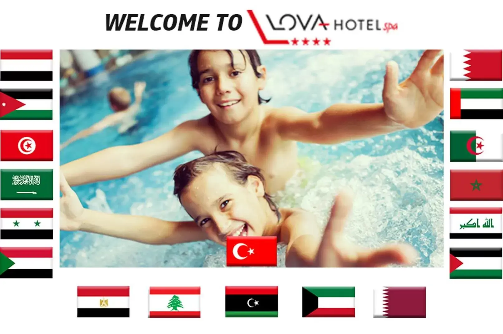 Area and facilities in Yalova Lova Hotel & SPA Yalova