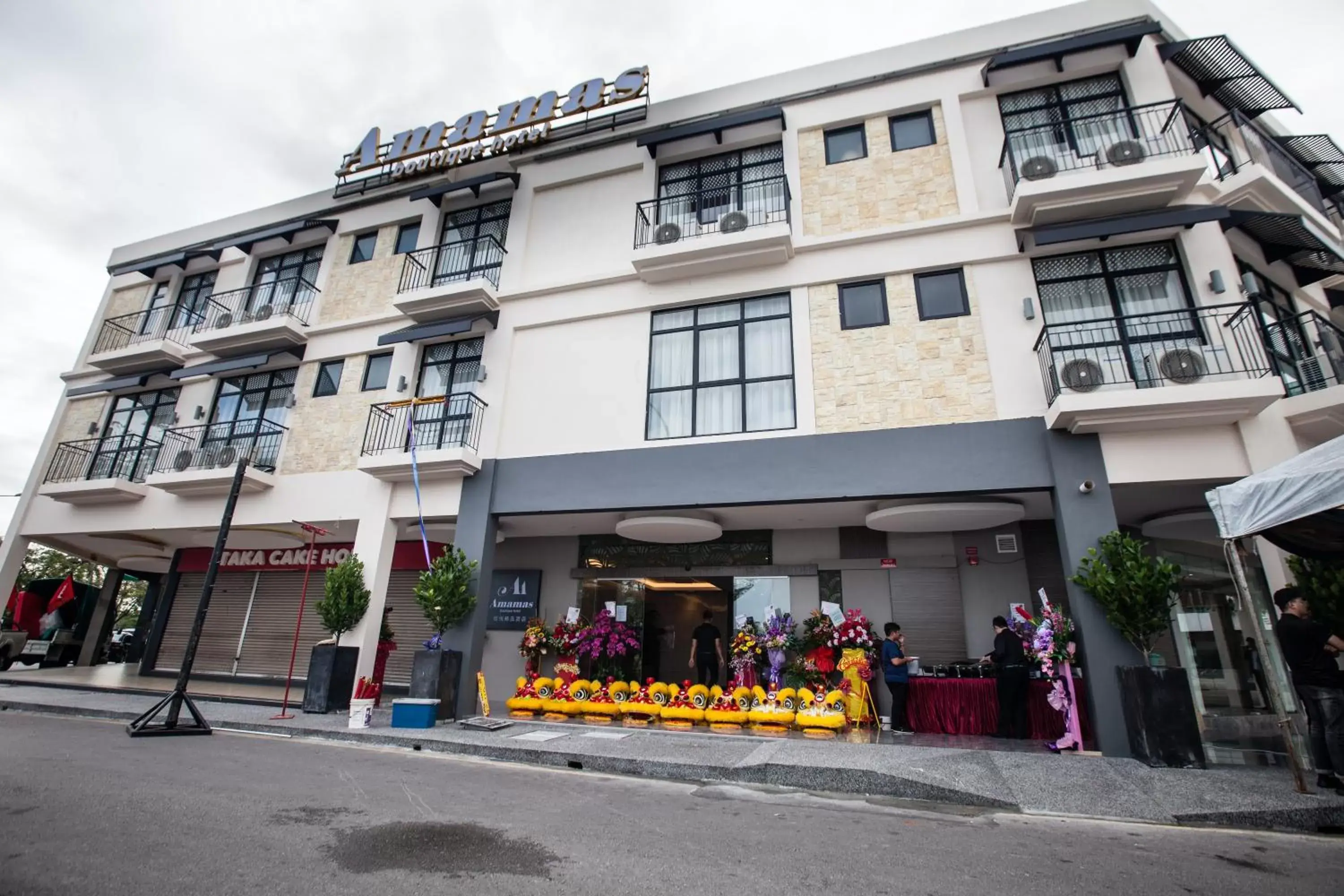 Property building in Amamas Boutique Hotel Kuching Property building in Amamas Boutique Hotel Kuching