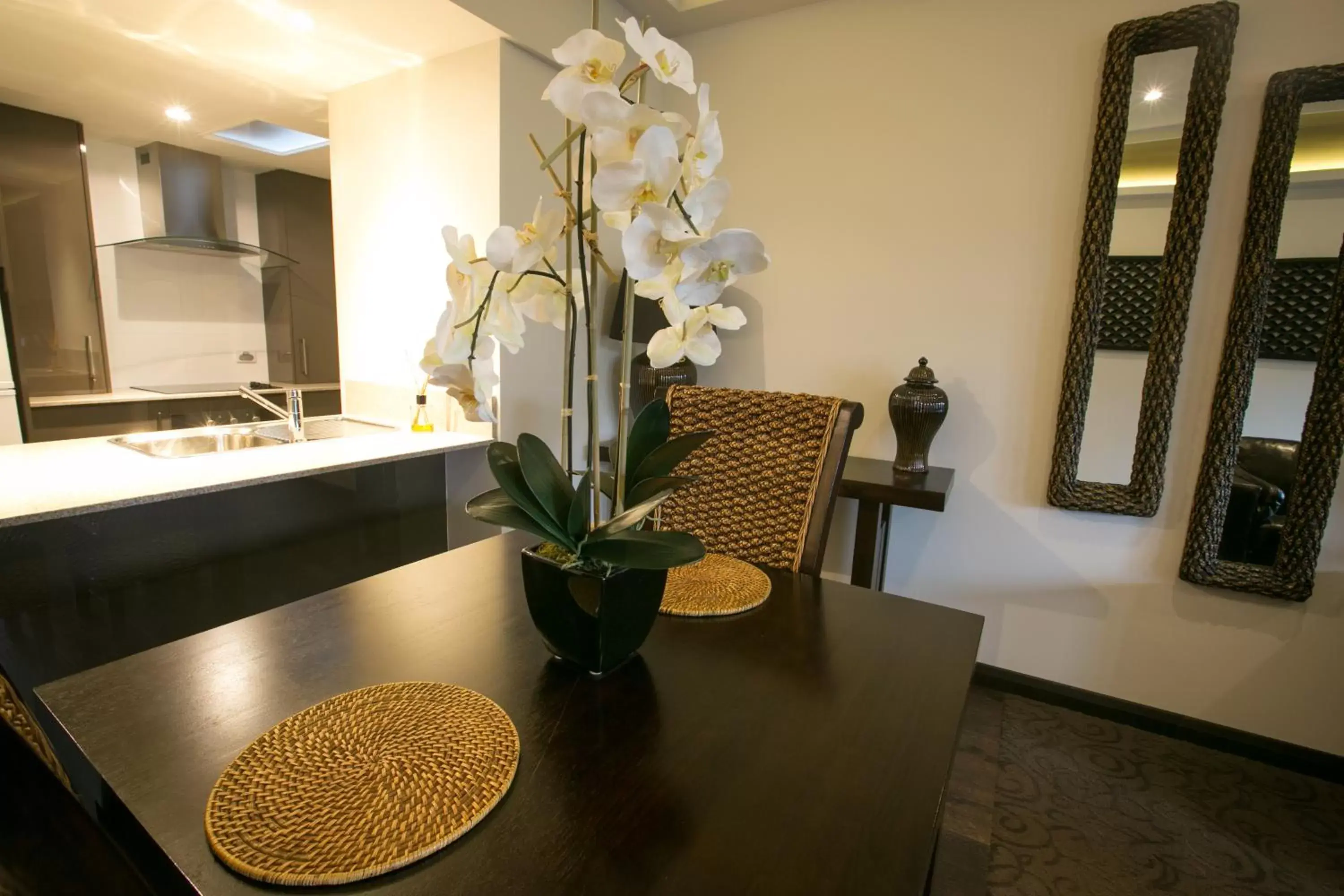 Dining area in Gallery Apartments