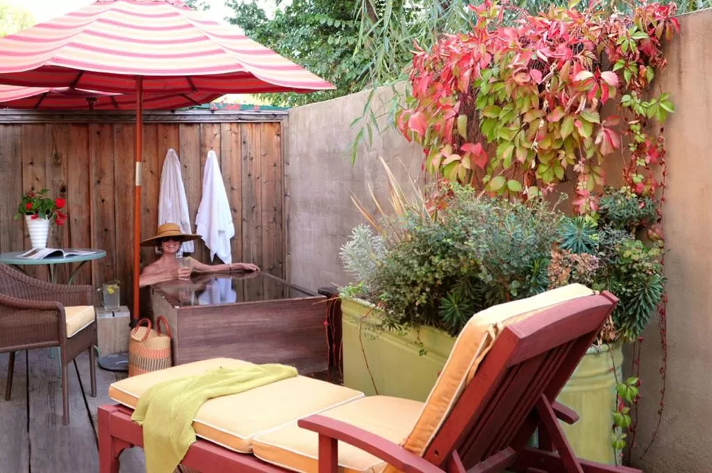 Patio in Tallman Hotel