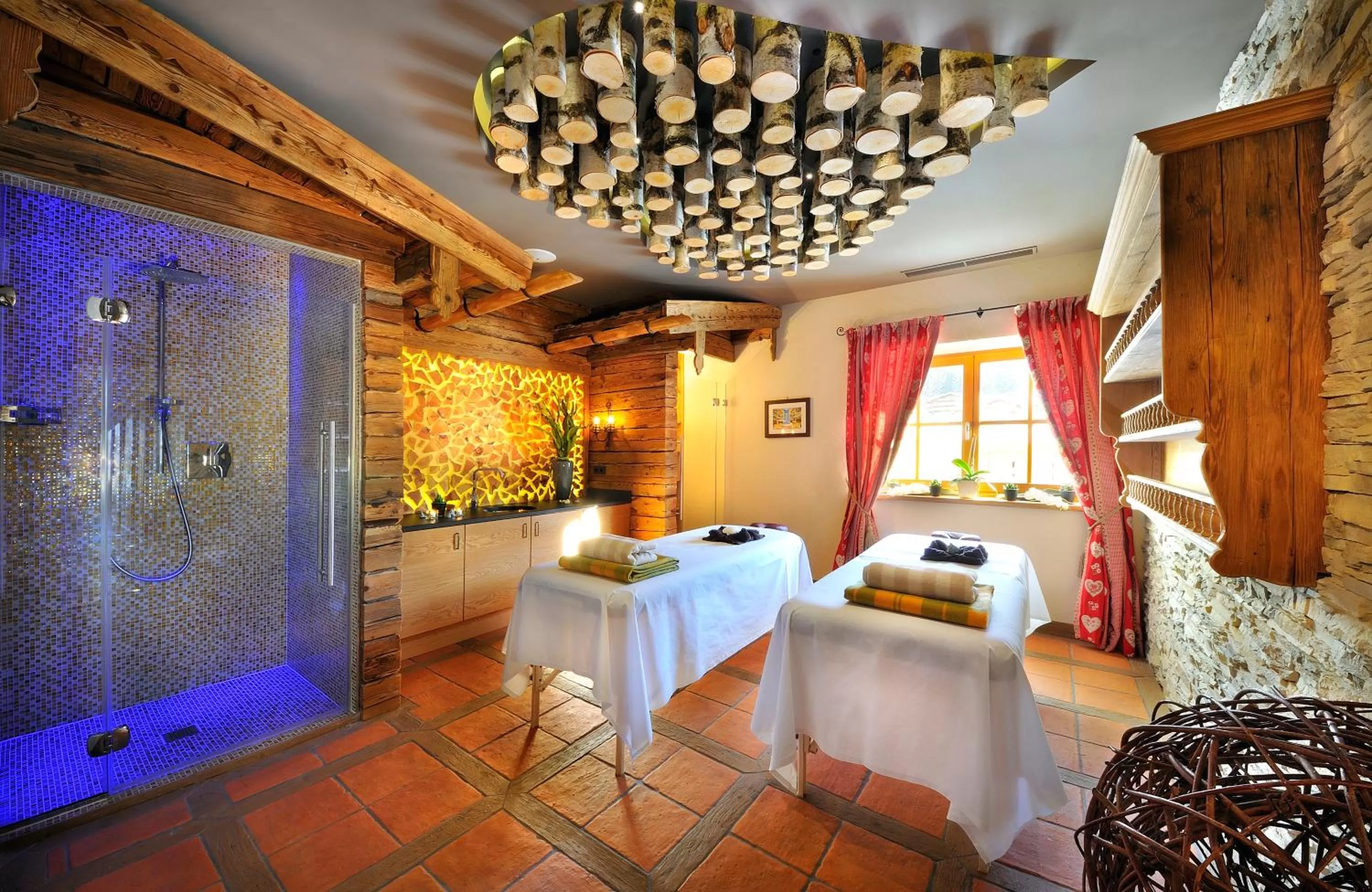 Spa and wellness centre/facilities in Stammhaus im Hotel Alpine Palace