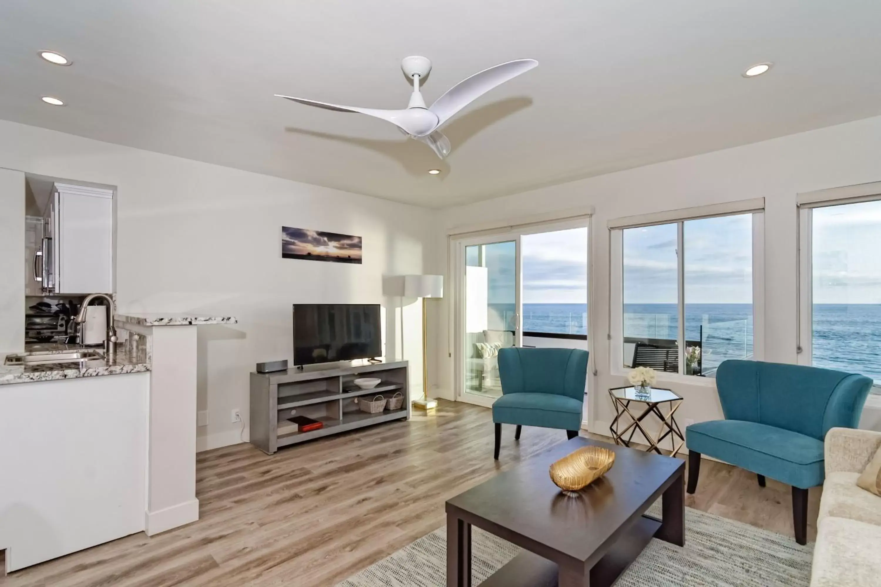 Living room, Seating Area in Ocean Villas Beach Front