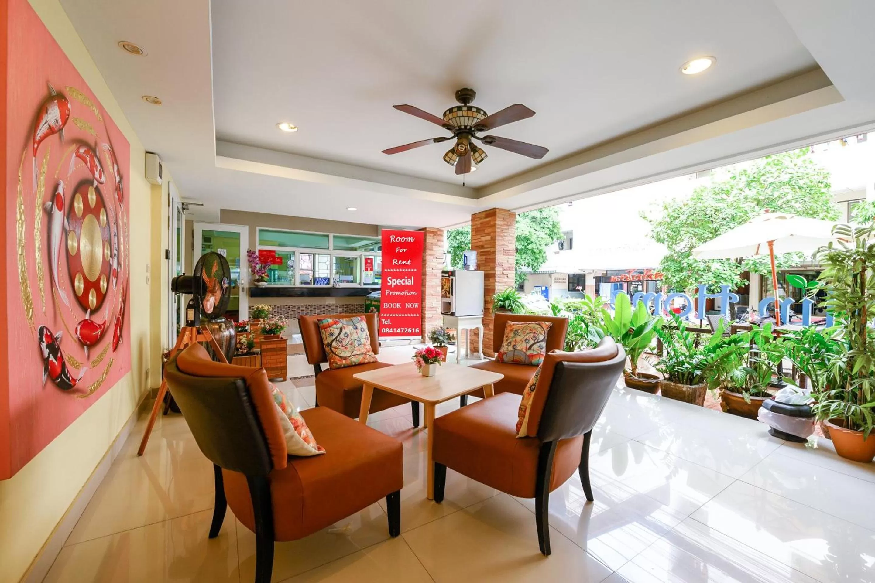 Lobby or reception in Salin Home Hotel Ramkhamhaeng