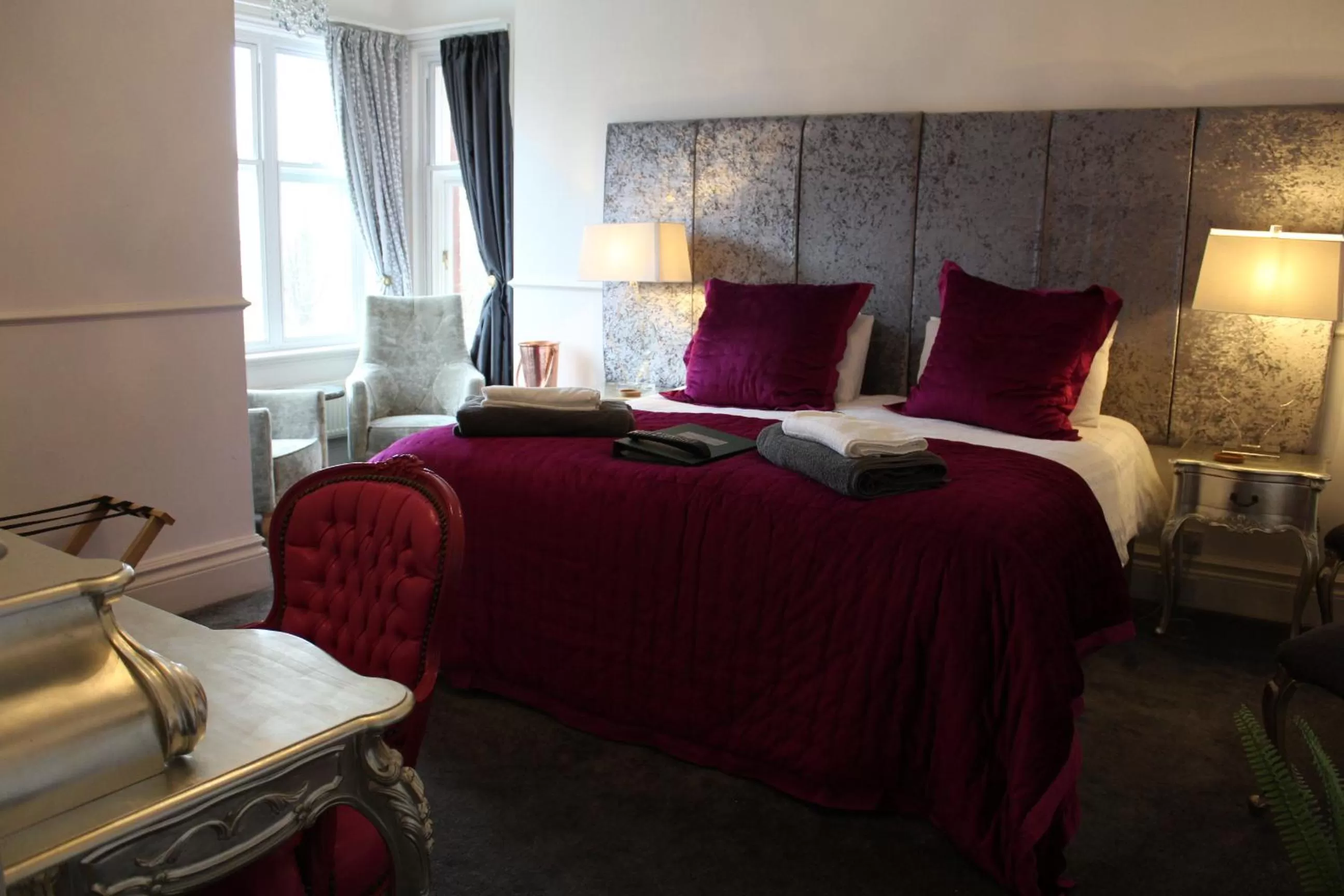 Bed in Copper Beech House