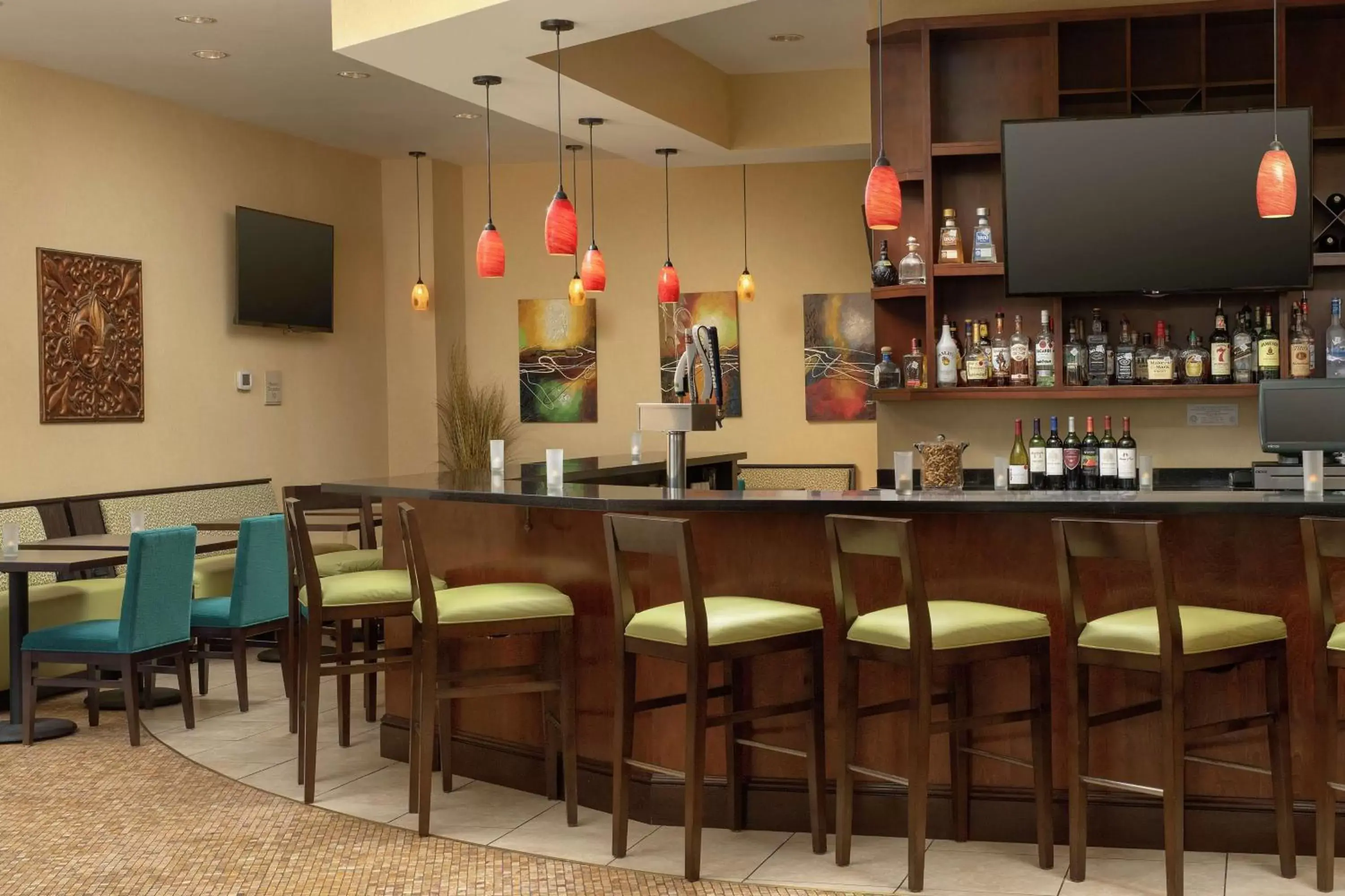 Lounge or bar, Lounge/Bar in Hilton Garden Inn Odessa