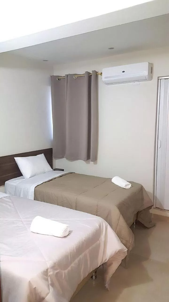 Bed in Hotel Sur Brasil