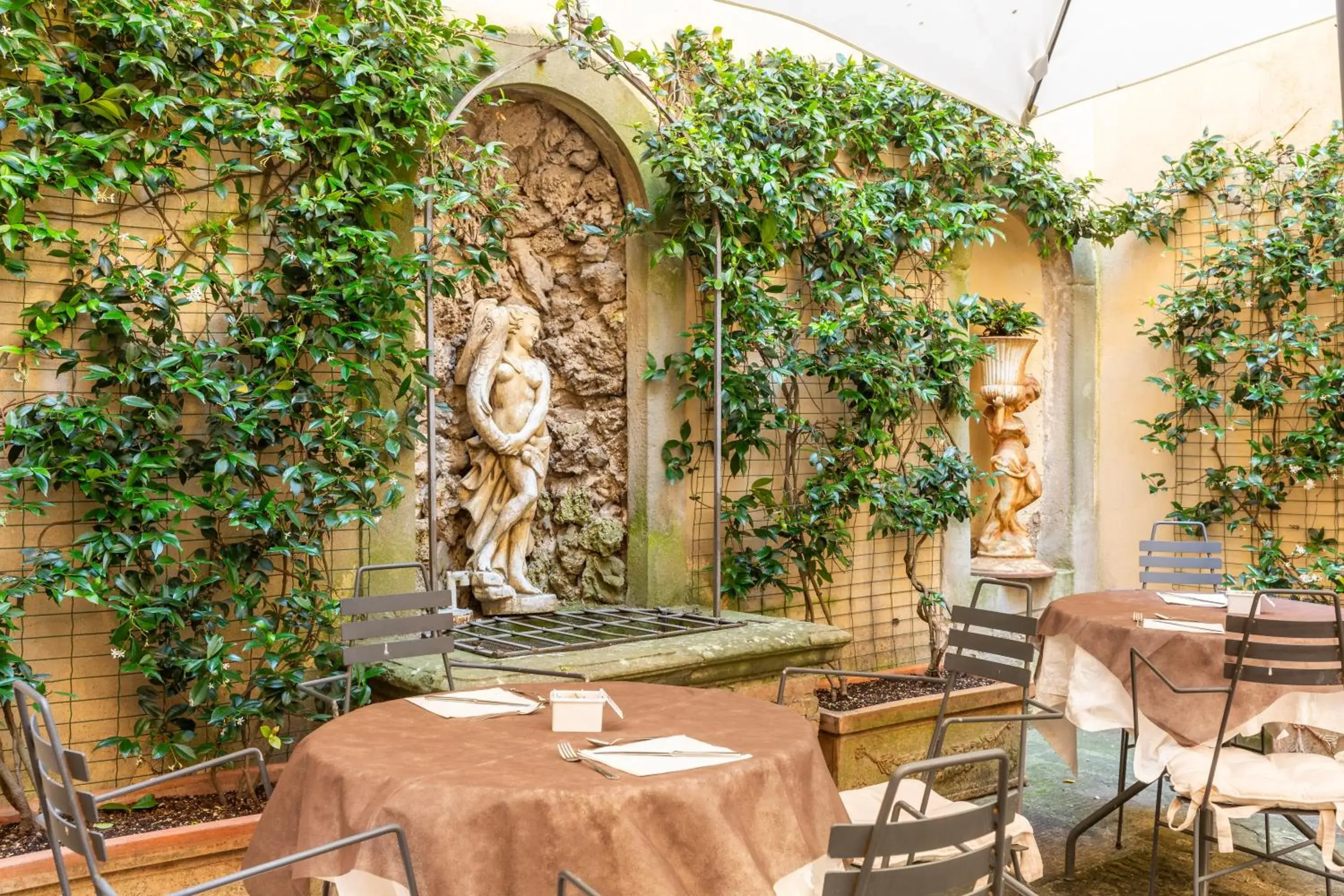 Garden, Restaurant/Places to Eat in Hotel San Michele