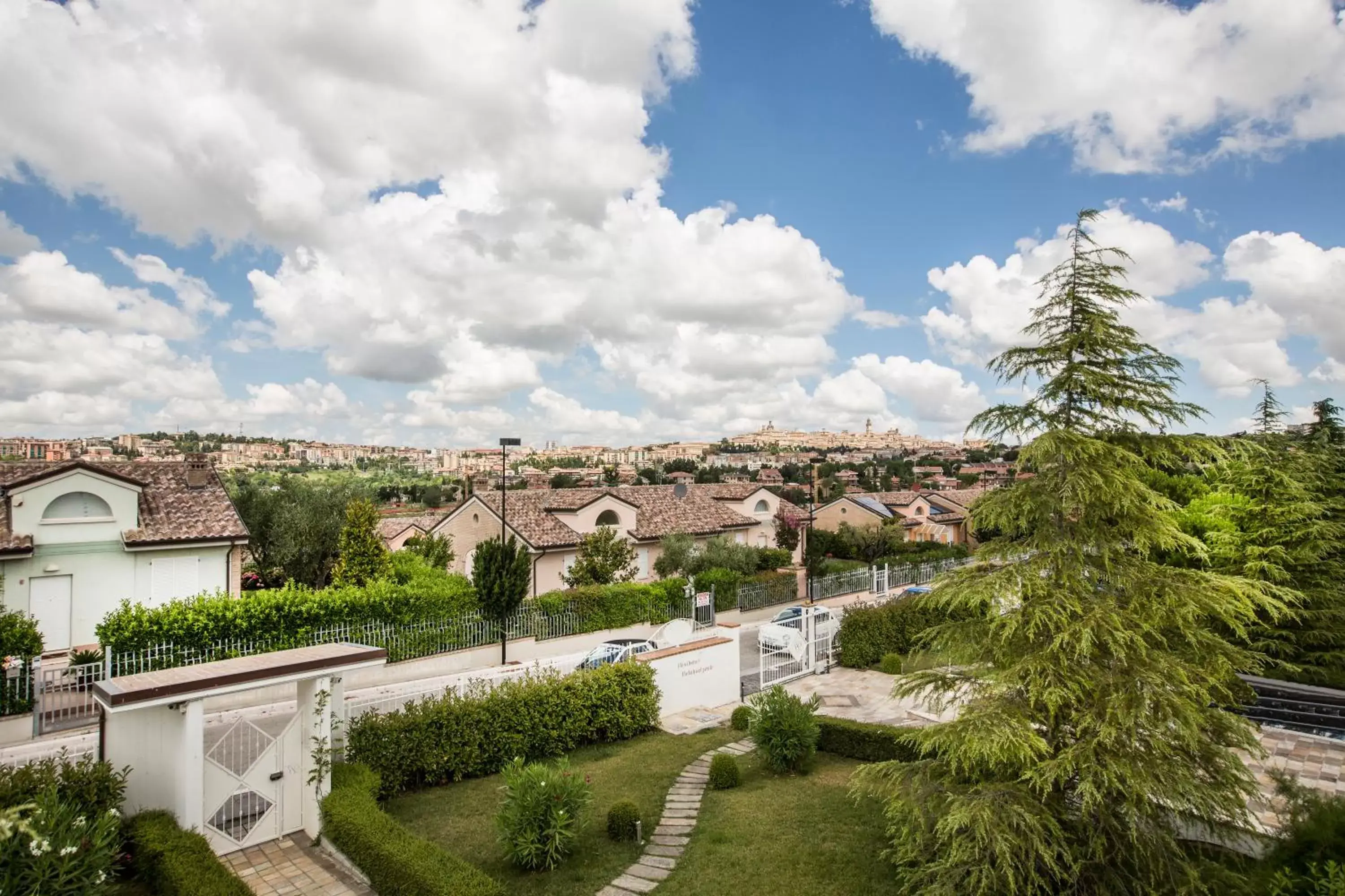 City view in B&B Belvedere