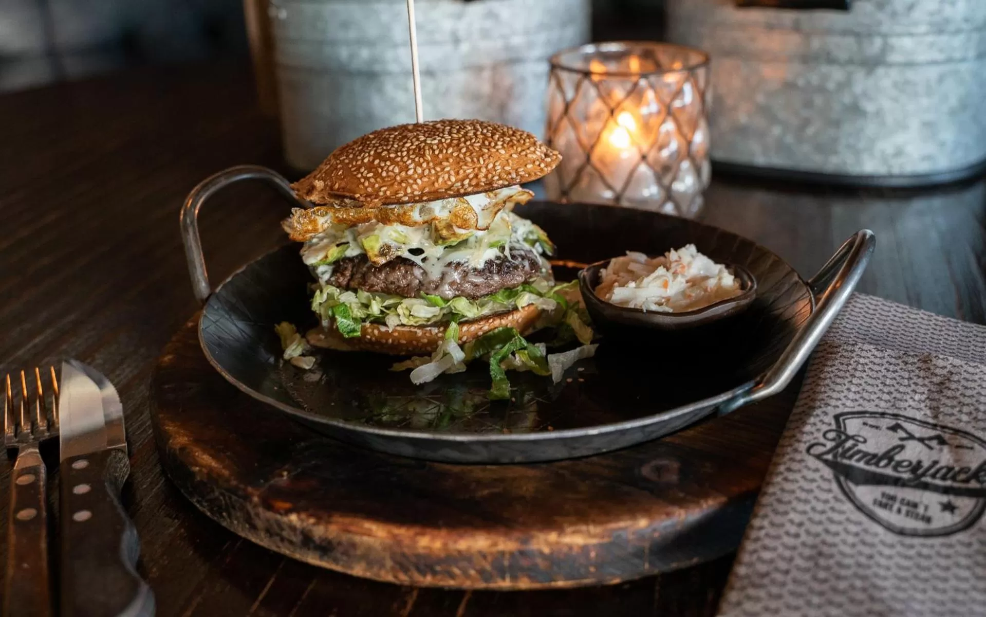 Food and drinks in Timberjacks Kassel Motel