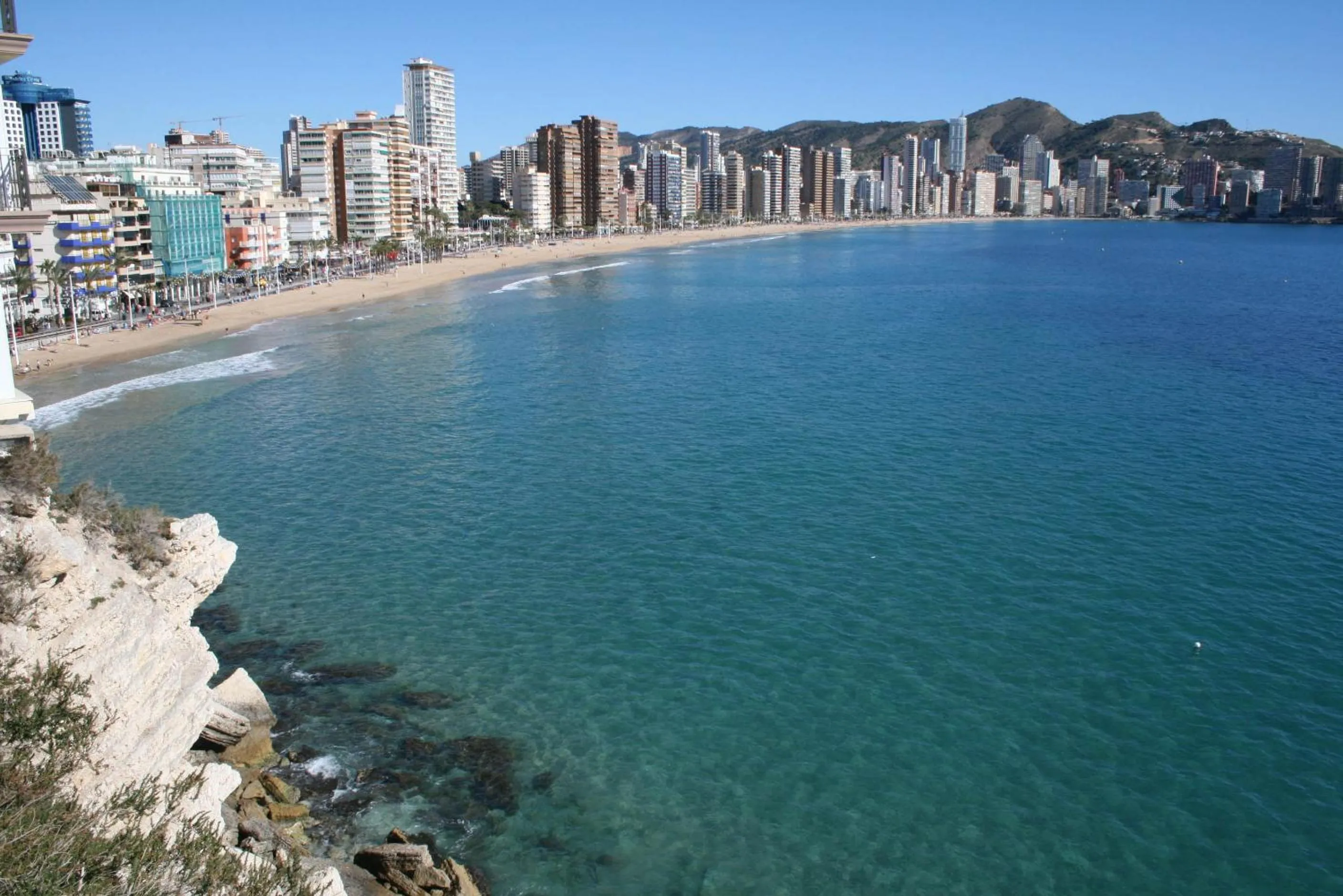 View (from property/room) in Melia Benidorm