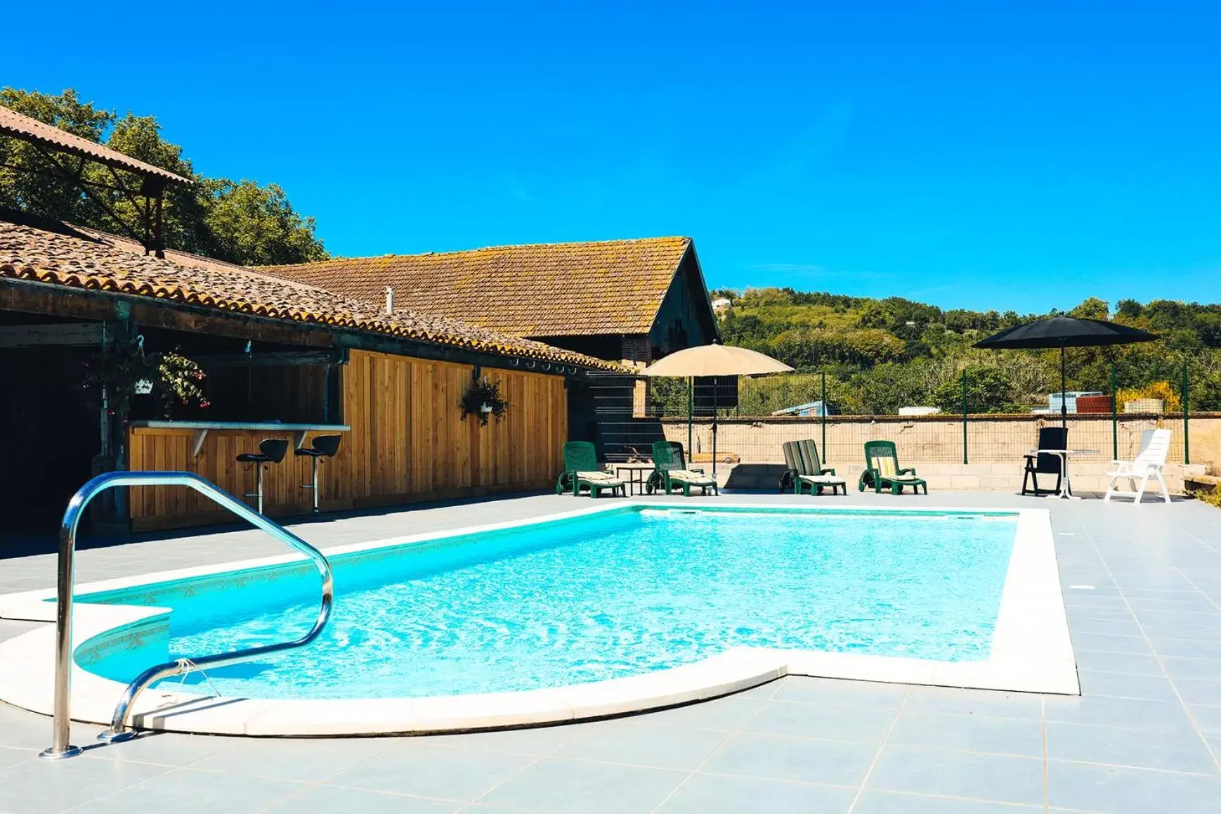 Swimming Pool in La Maison du Saula