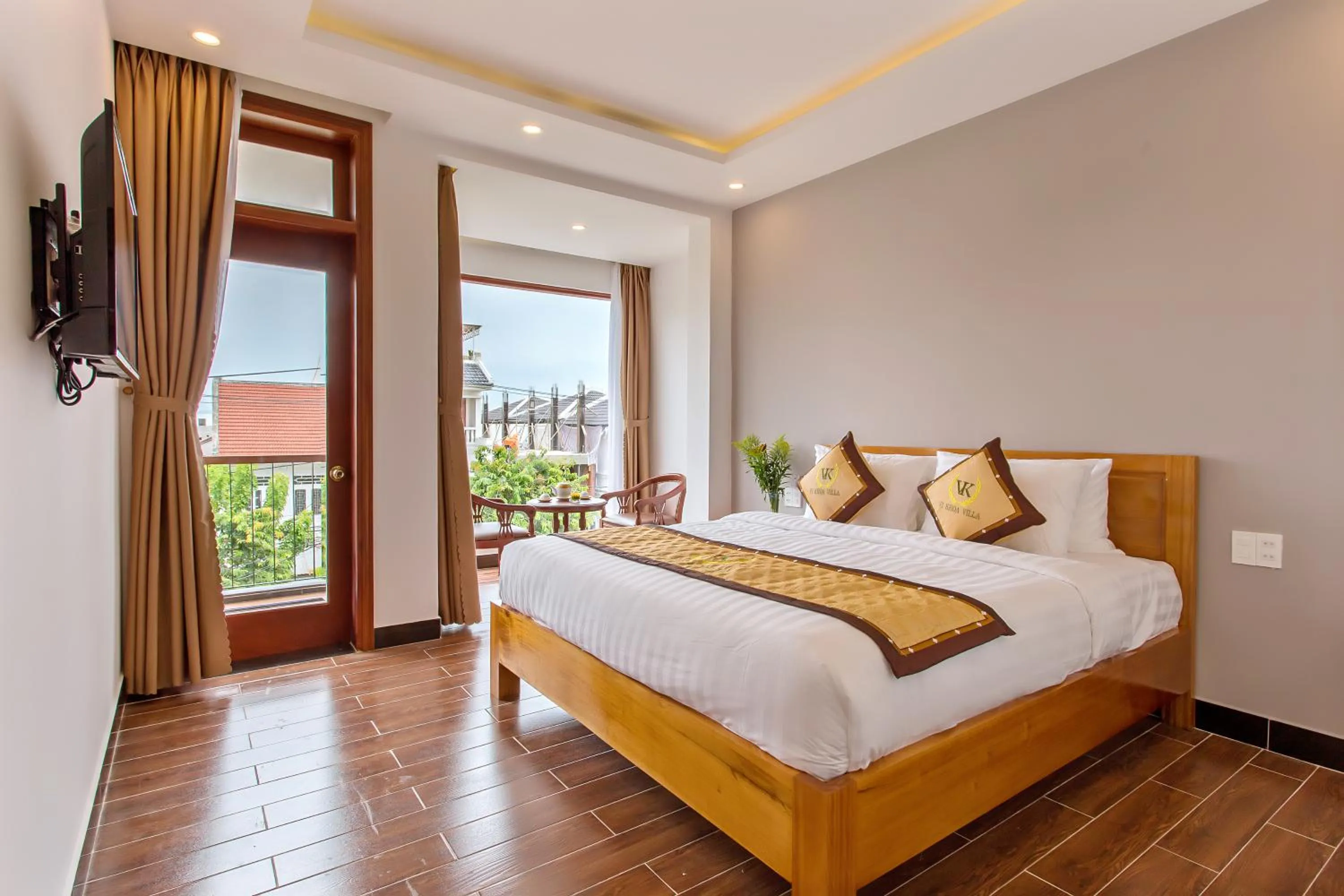 Bedroom, Bed in Hoi An Vi Khoa Villa