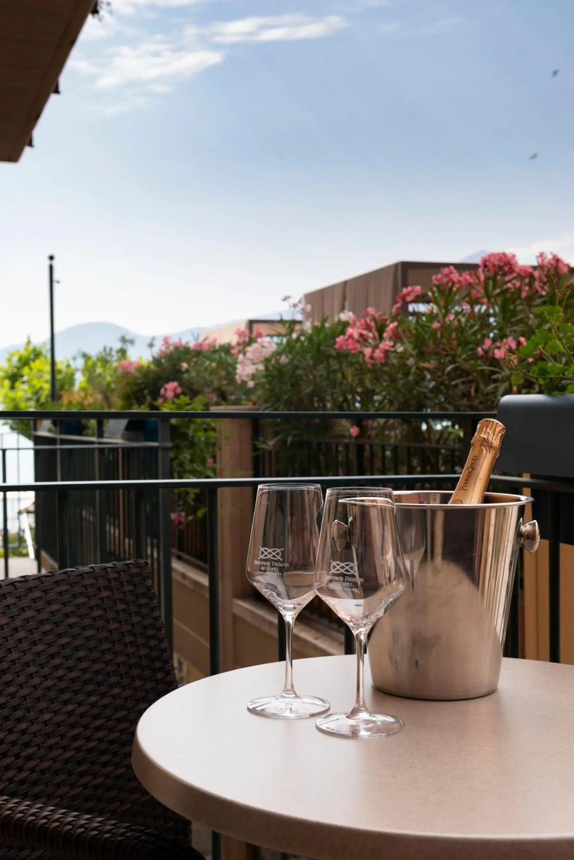 Balcony/Terrace in Hotel Del Porto