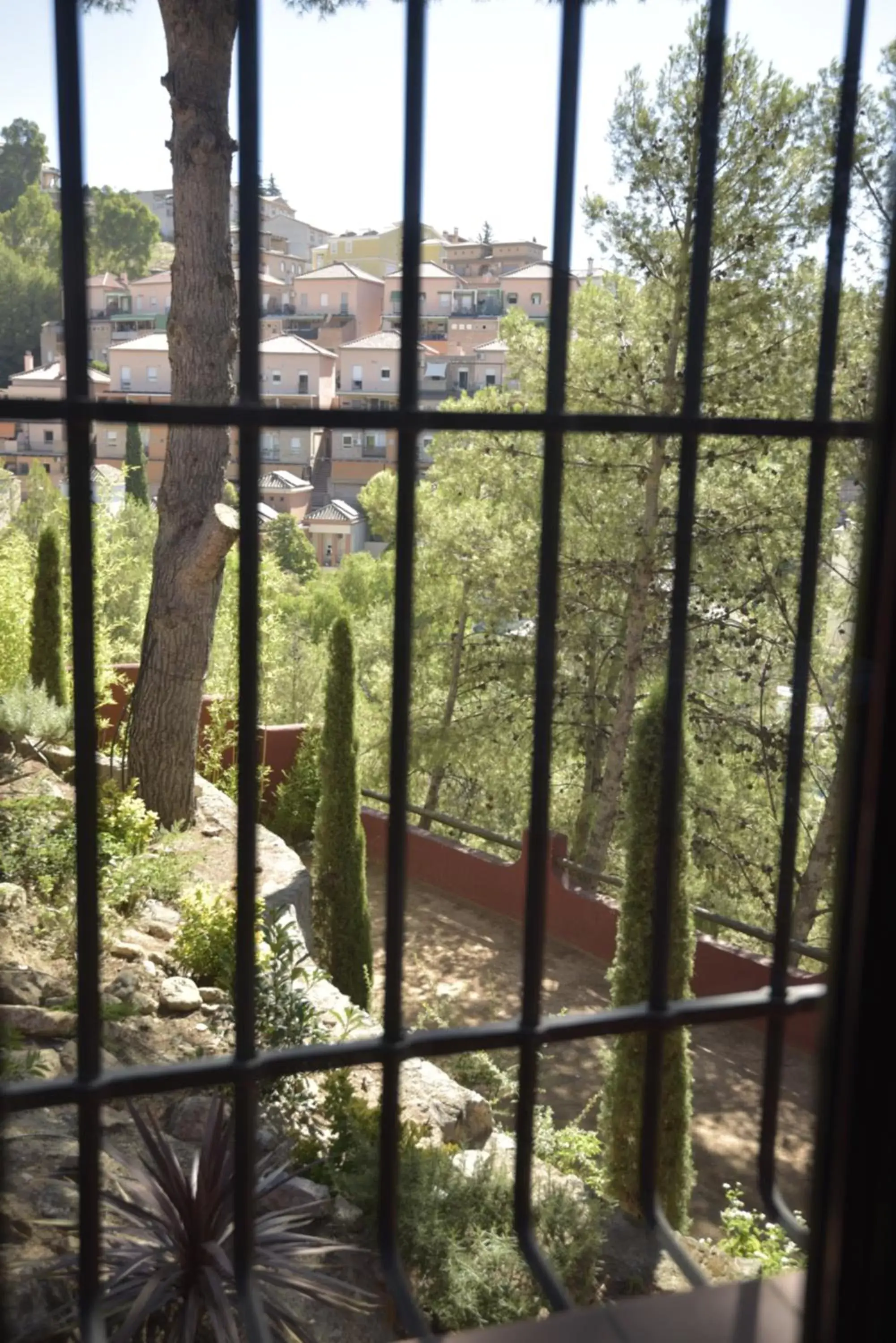 Garden view in Hotel Boutique Cerro del Sol