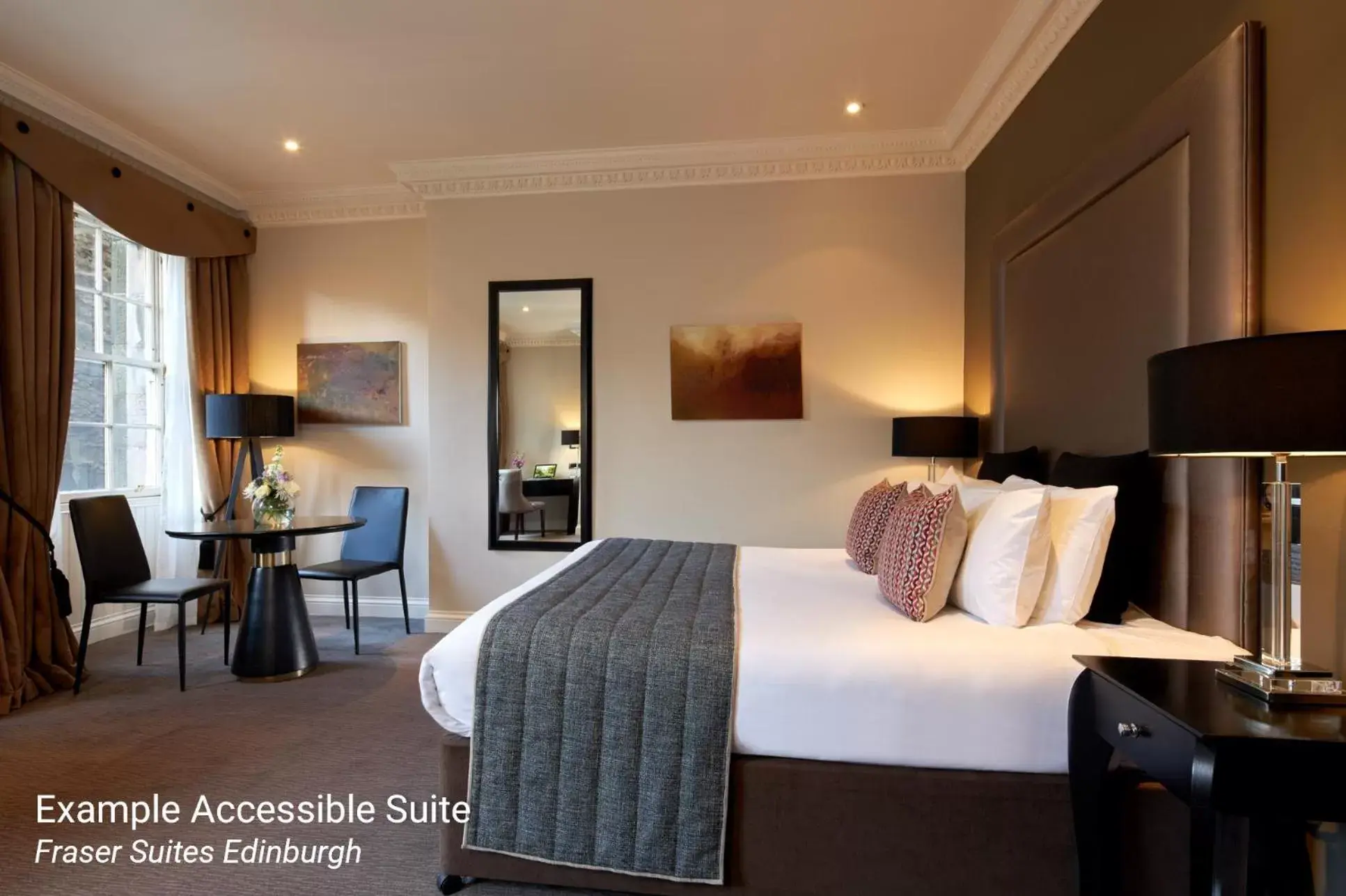 Property building, Bed in Fraser Suites Edinburgh