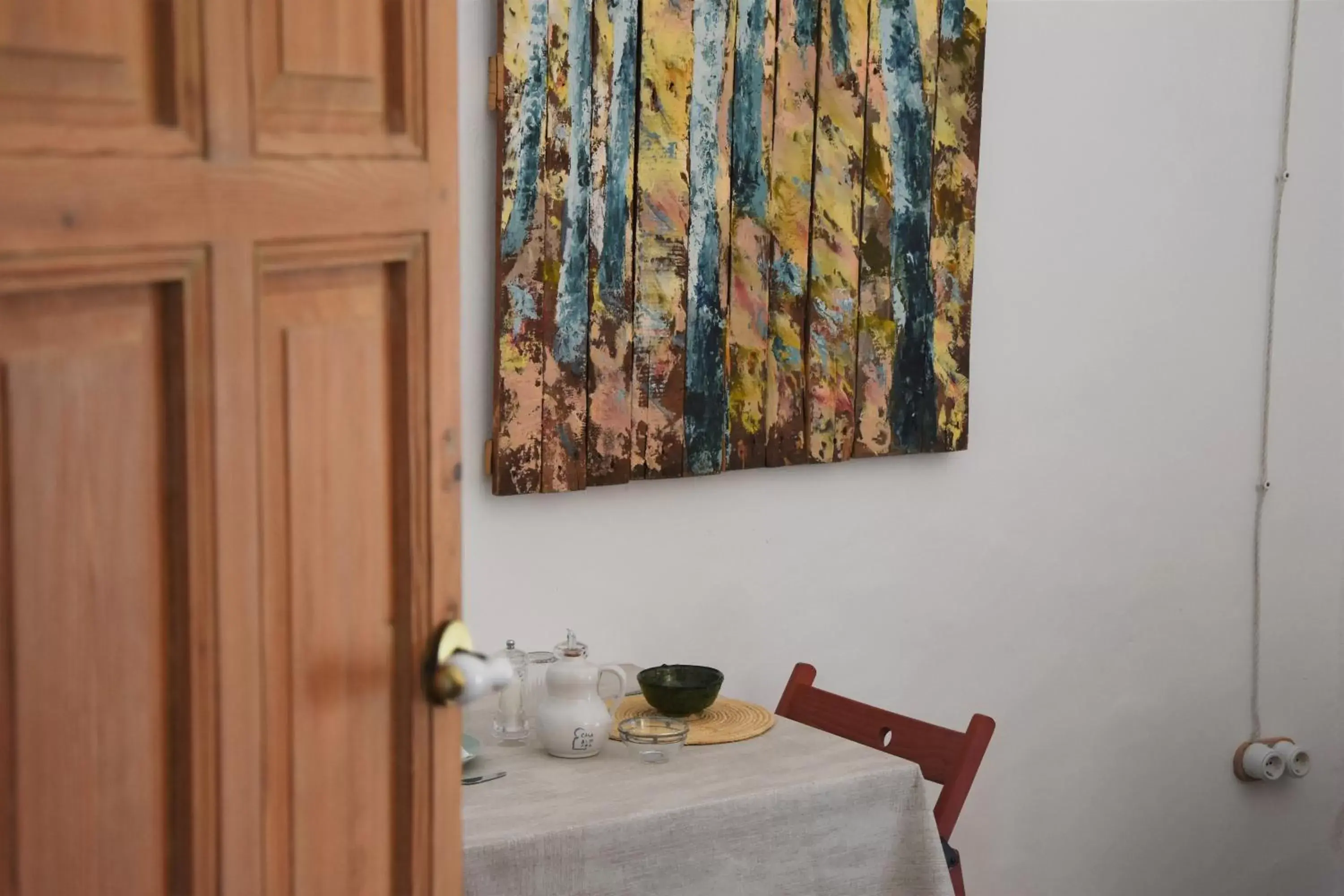 Dining area in Casa Almara