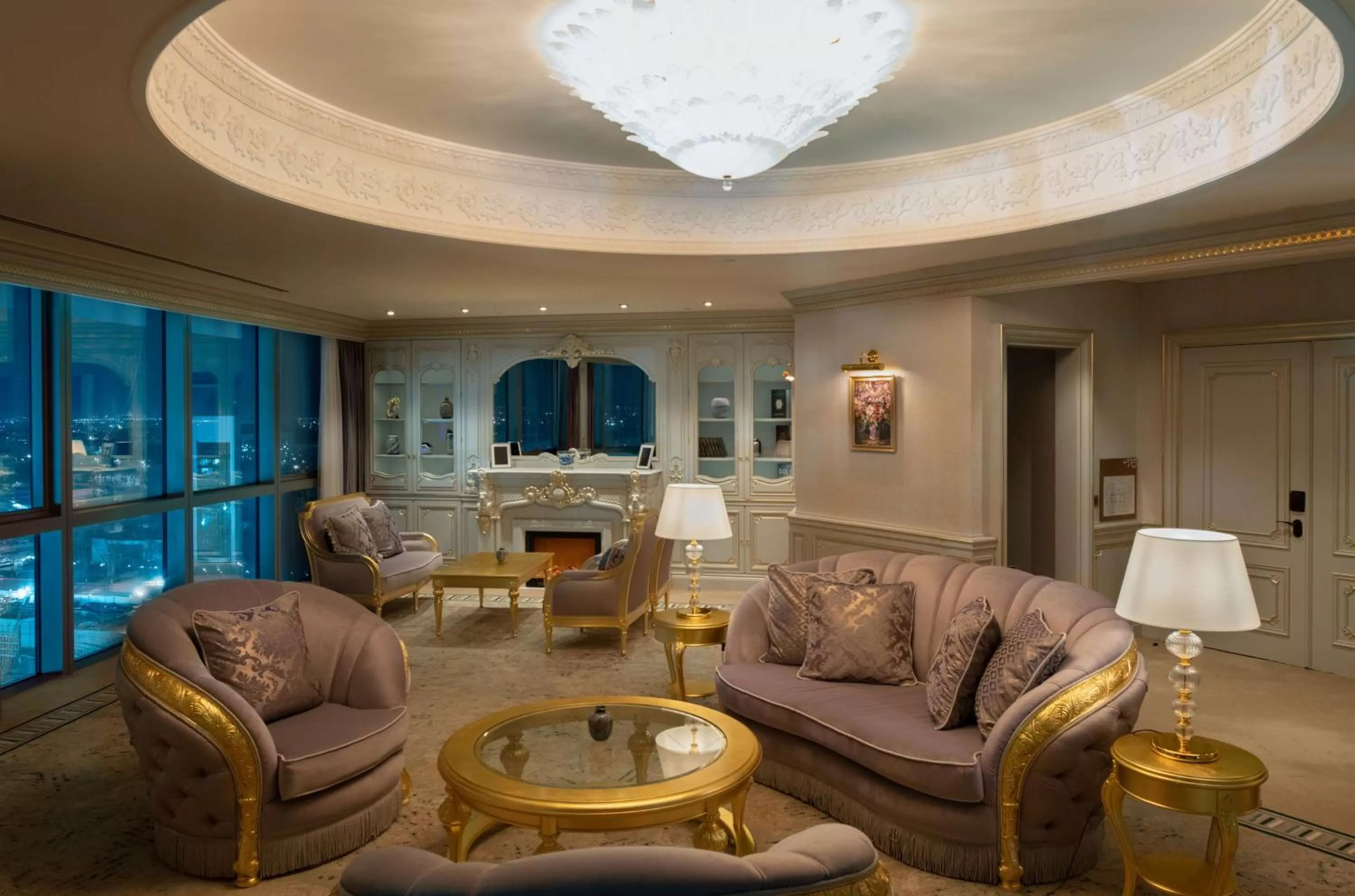 Living room in Hilton Tashkent City