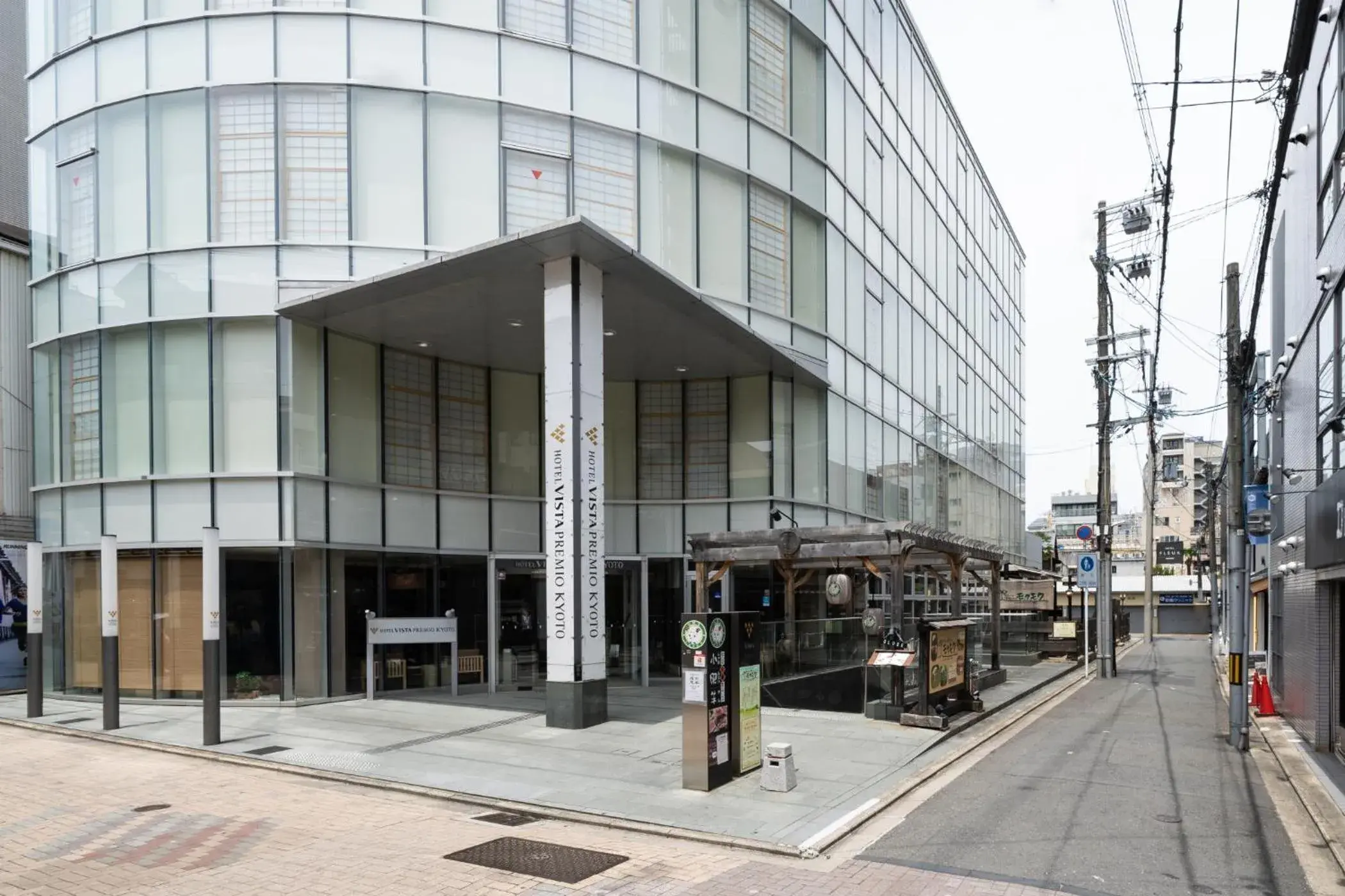 Property building in Hotel Vista Premio Kyoto Kawaramachi St