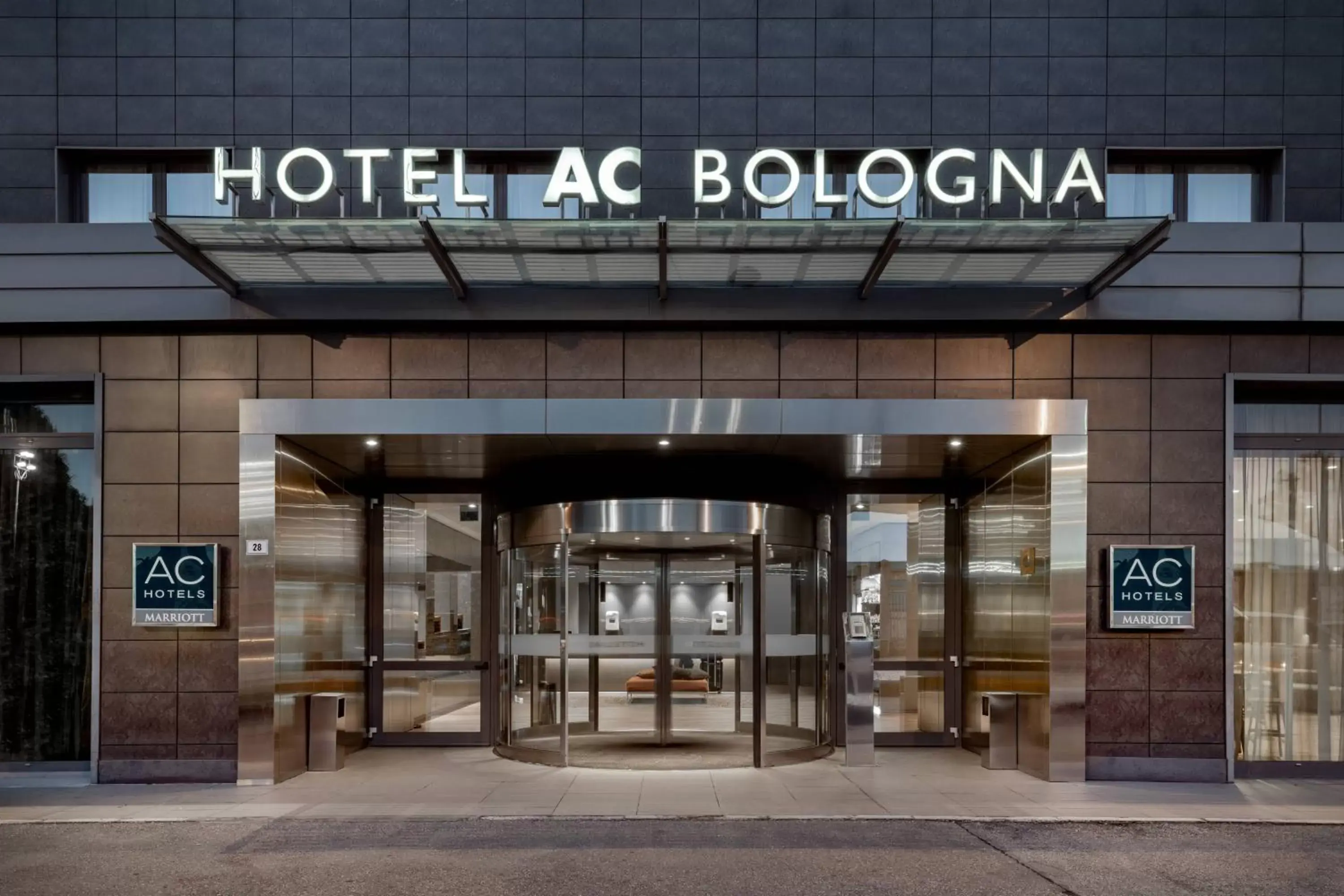 Property building in AC Hotel Bologna by Marriott