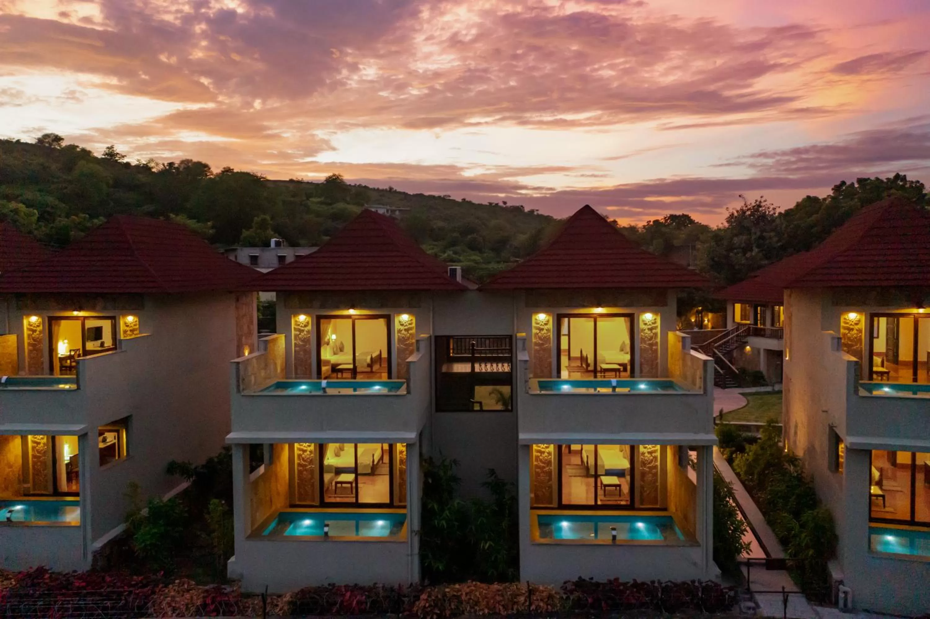 Property building in Sarasiruham Resort - Private Pool Villa in Udaipur