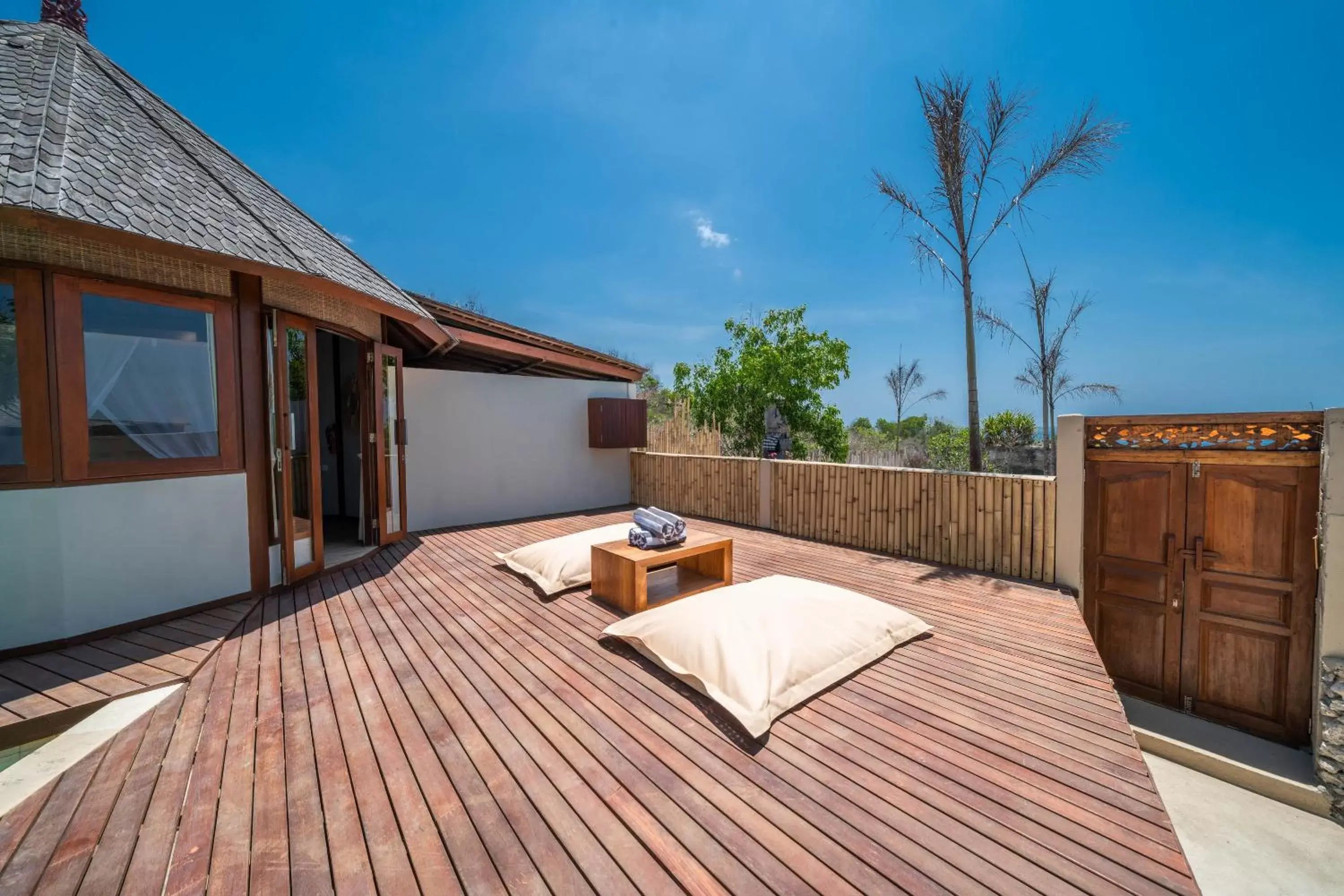 Patio in Blue Lagoon Avia Villas