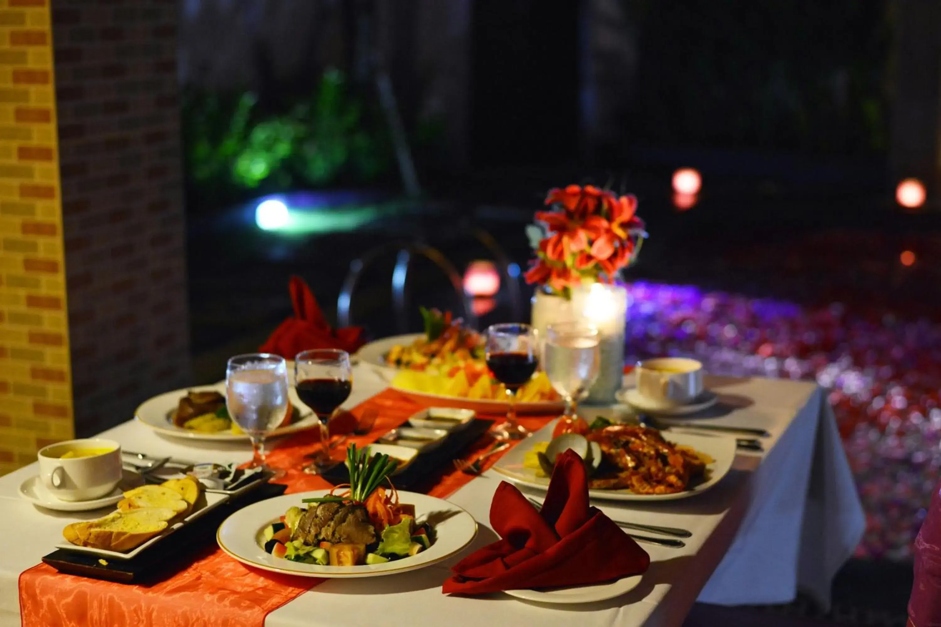 Dining area in Lavender Villa & Spa
