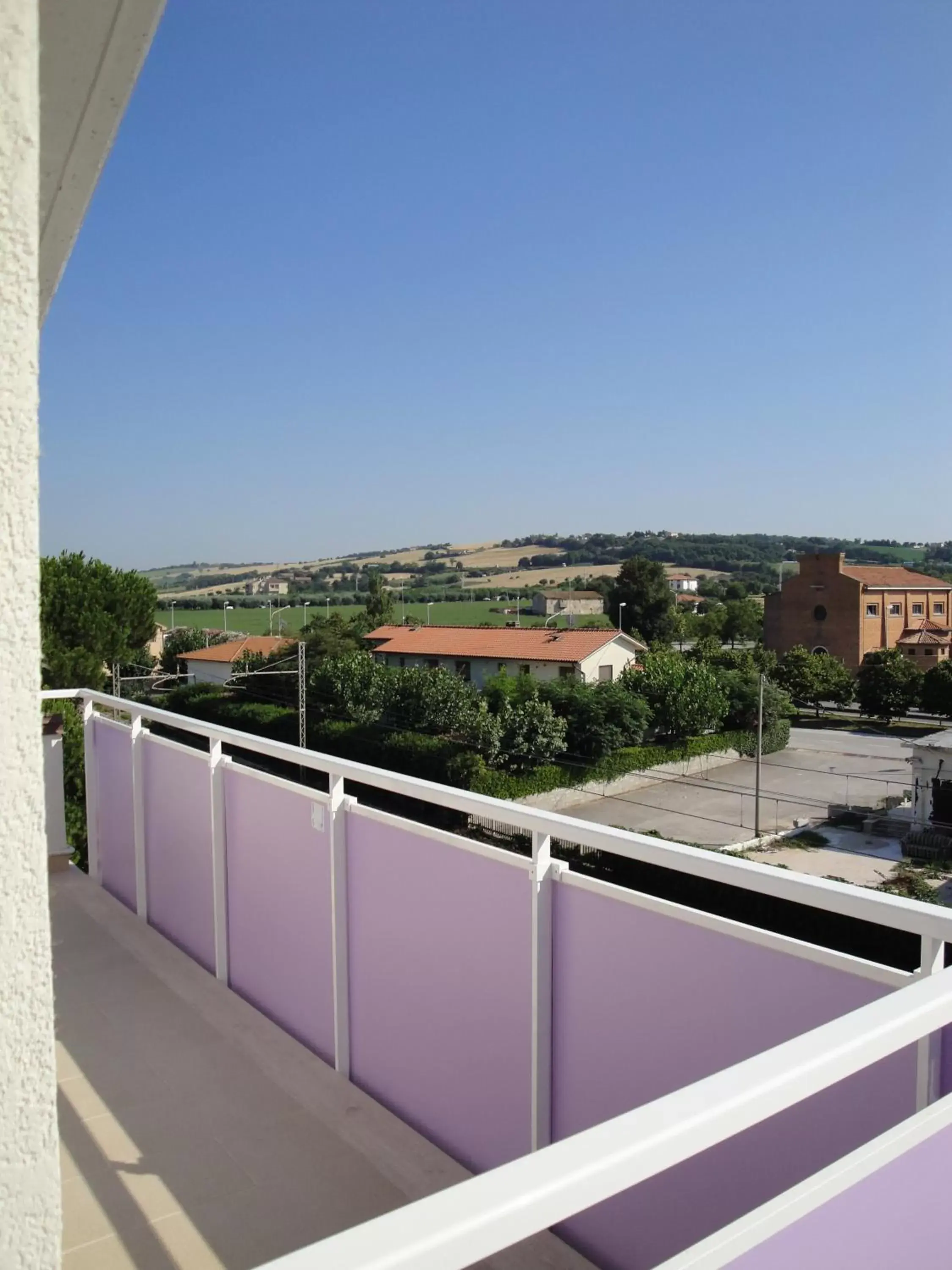 View (from property/room), Balcony/Terrace in Residence La Nave