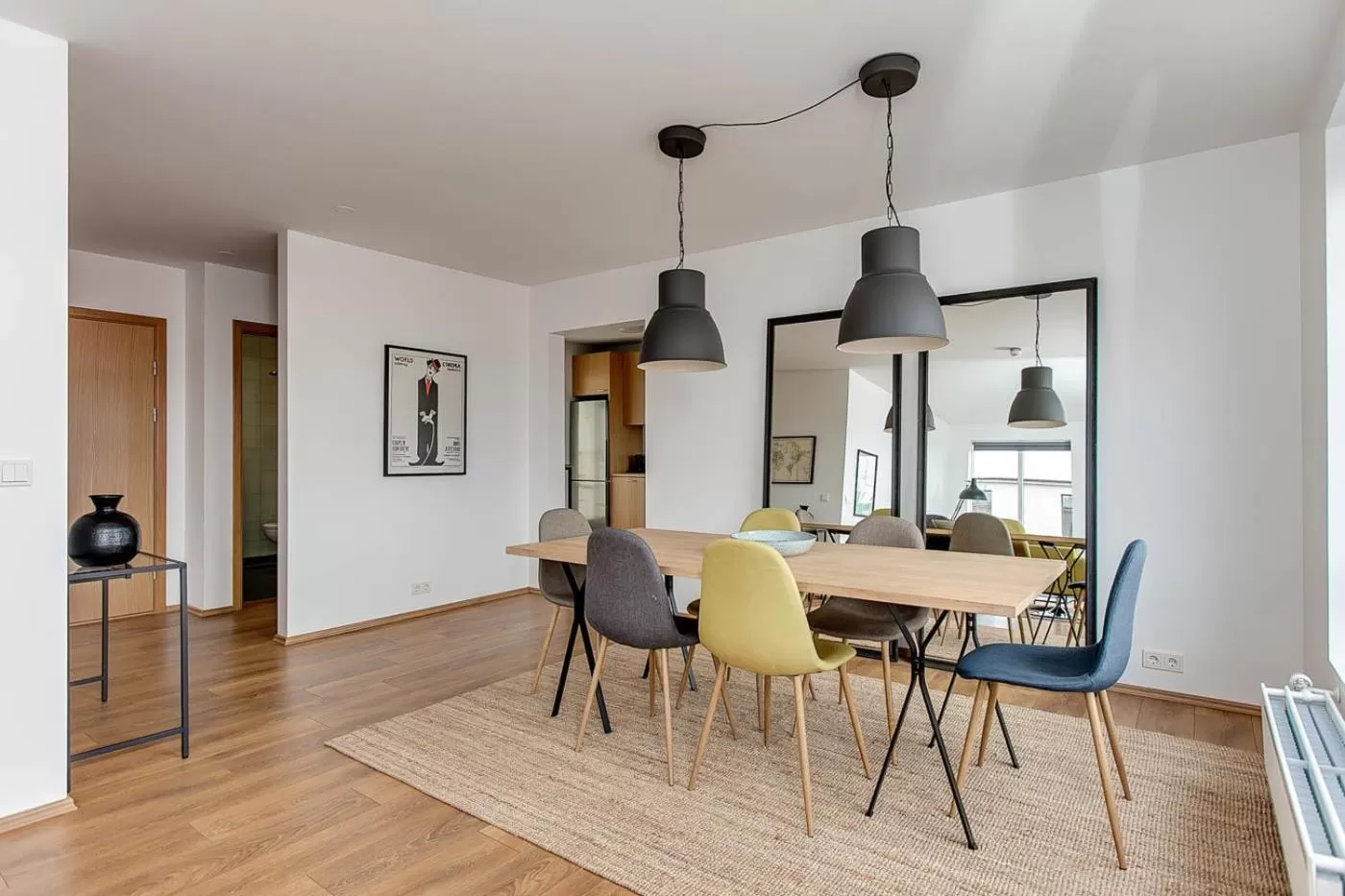 Kitchen or kitchenette in Tyr Apartments by Heimaleiga