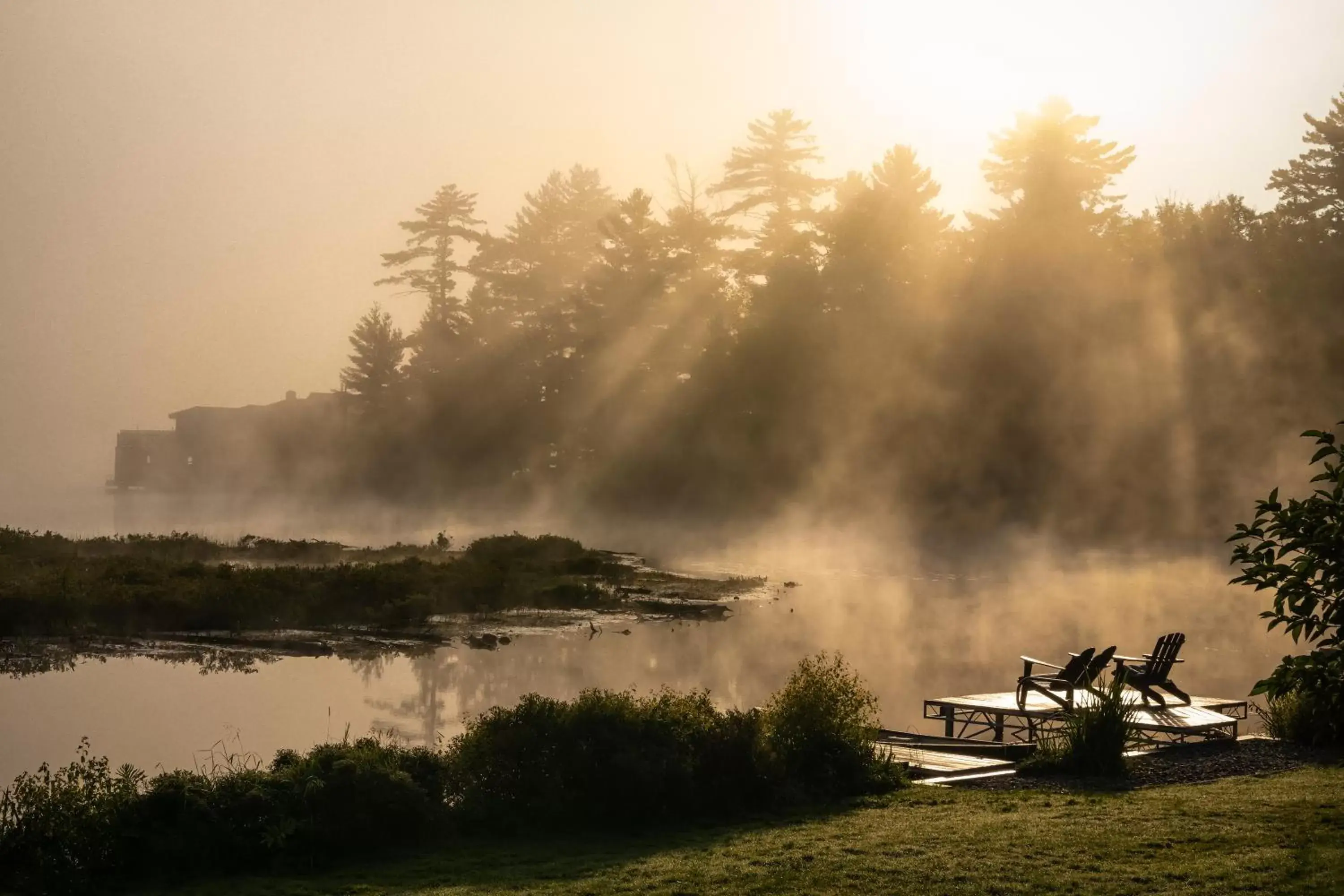 Natural landscape in Placid Bay Hotel