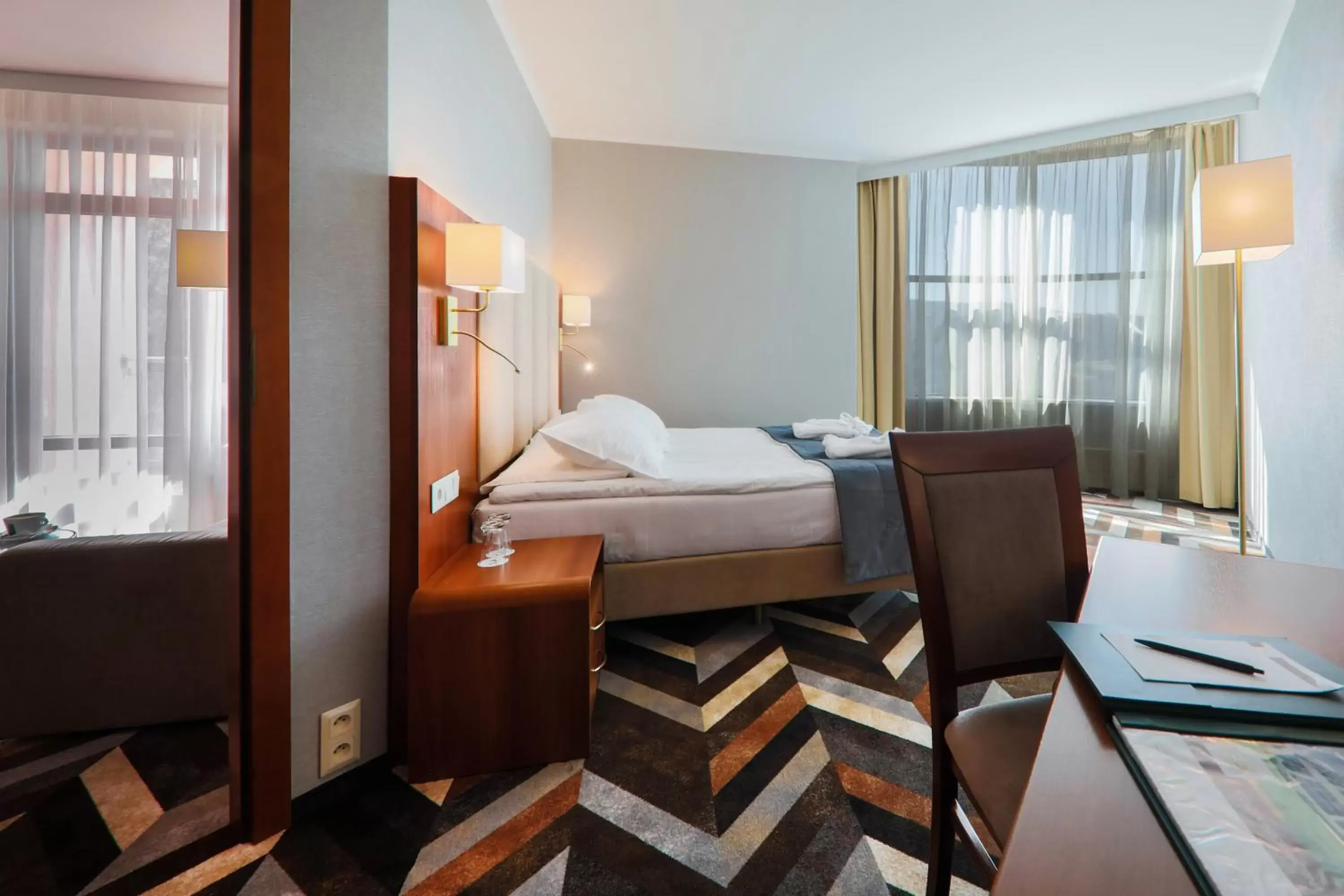 Deluxe Double Room in Hotel Belweder Deluxe Double Room in Hotel Belweder