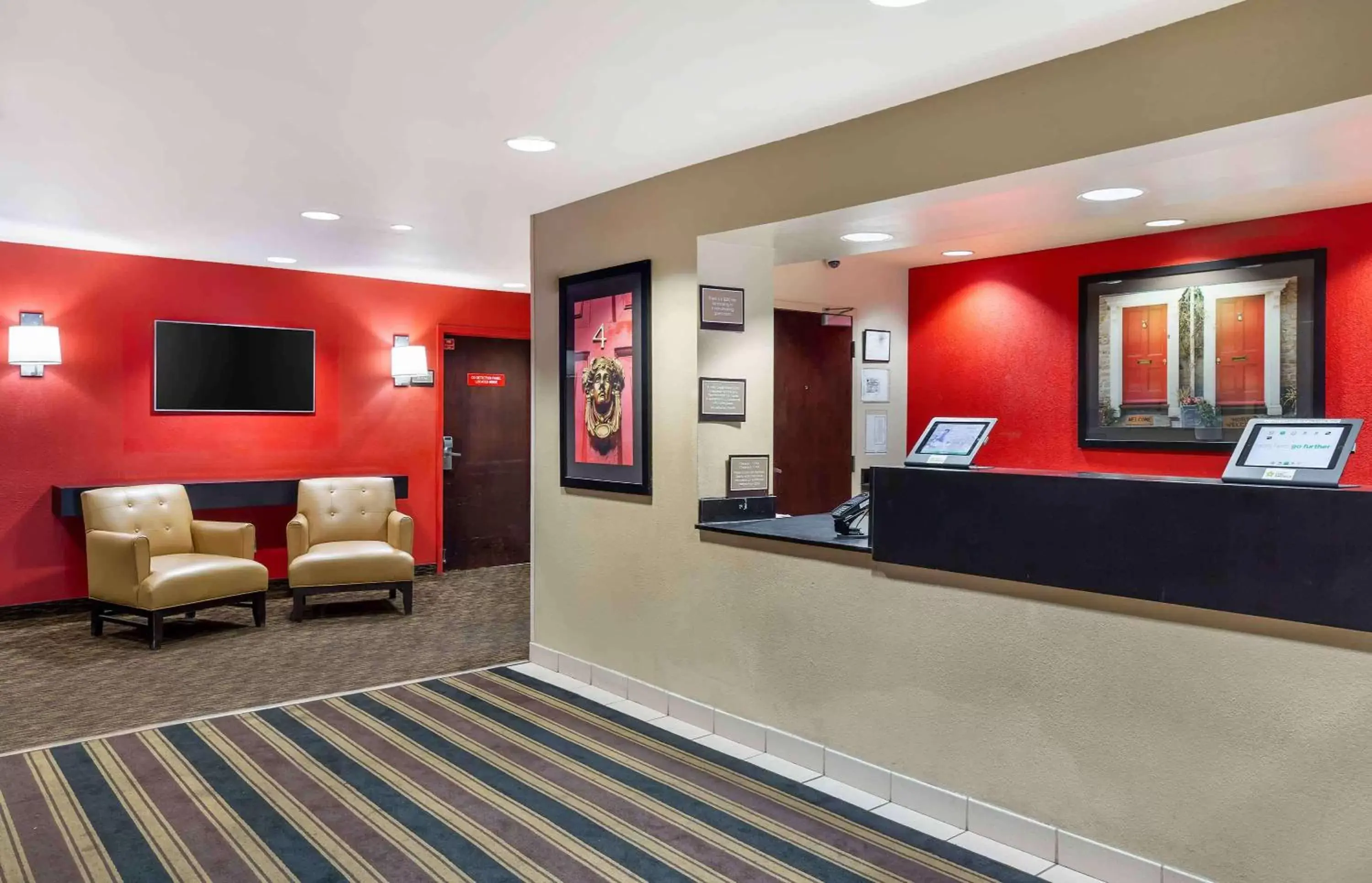 Lobby or reception, Lobby/Reception in Extended Stay America Suites - Boston - Westborough - Connector Road