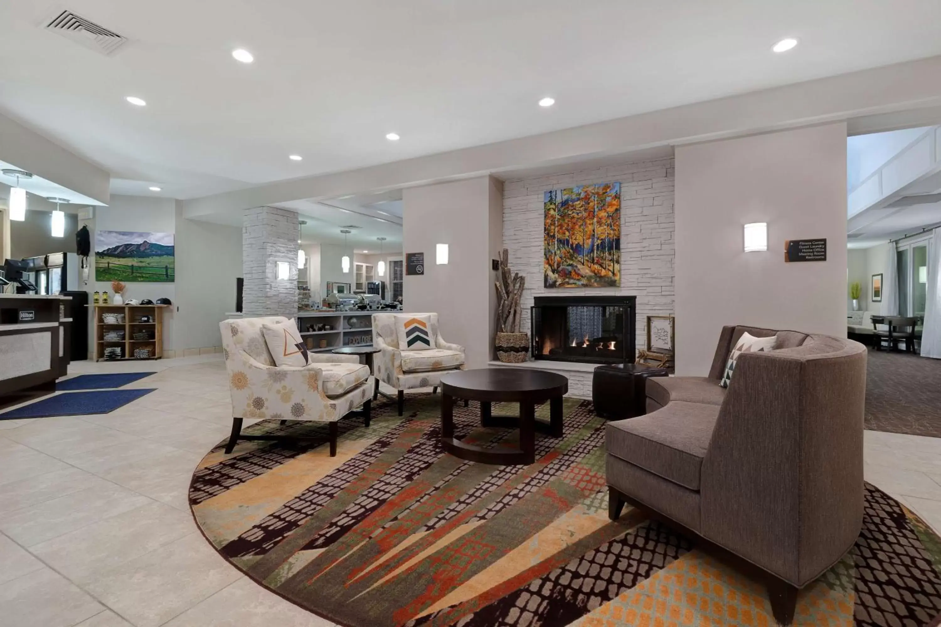 Lobby or reception, Seating Area in Homewood Suites by Hilton Boulder