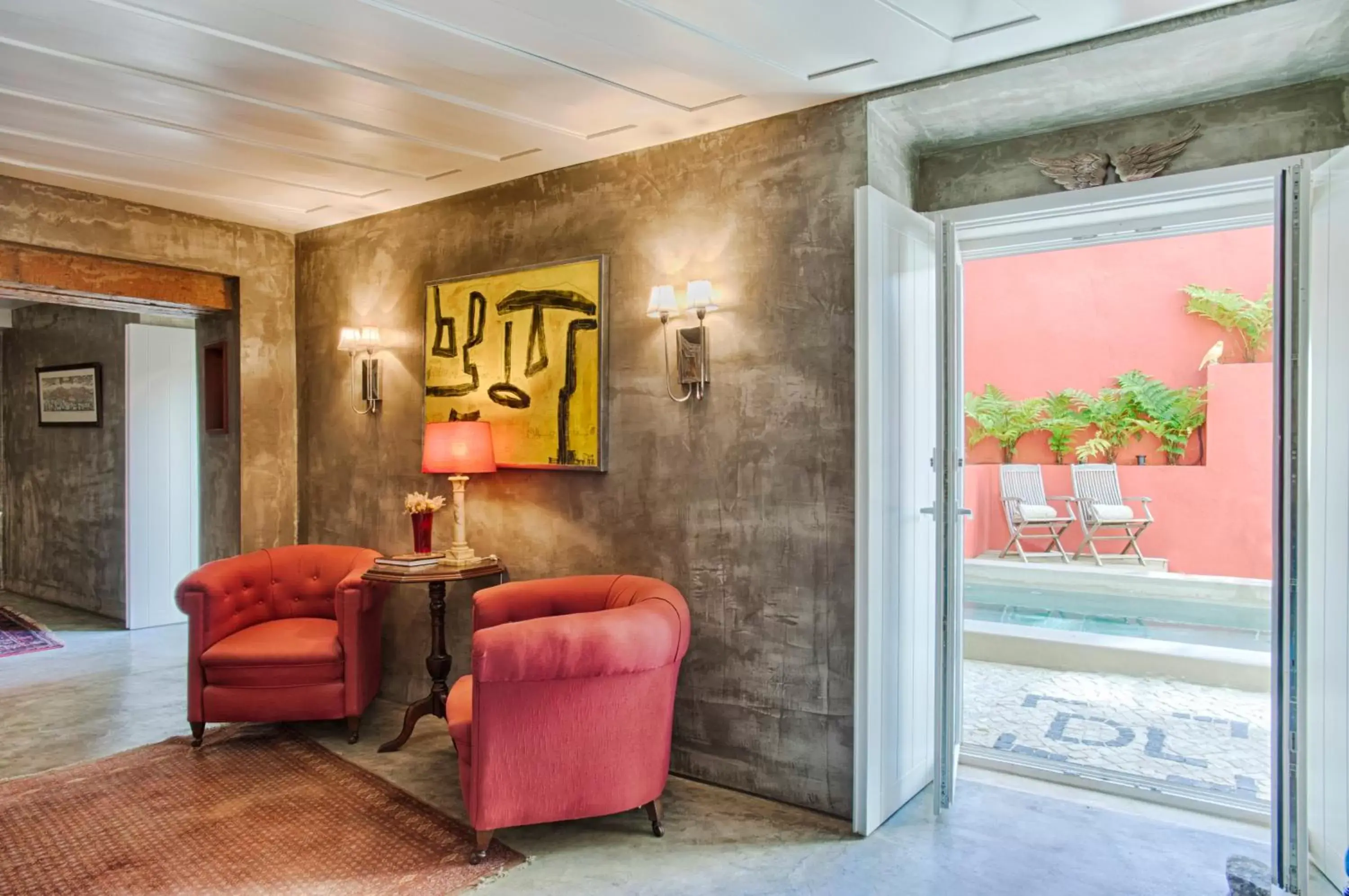 Communal lounge/ TV room, Lobby/Reception in Dear Lisbon - Charming House