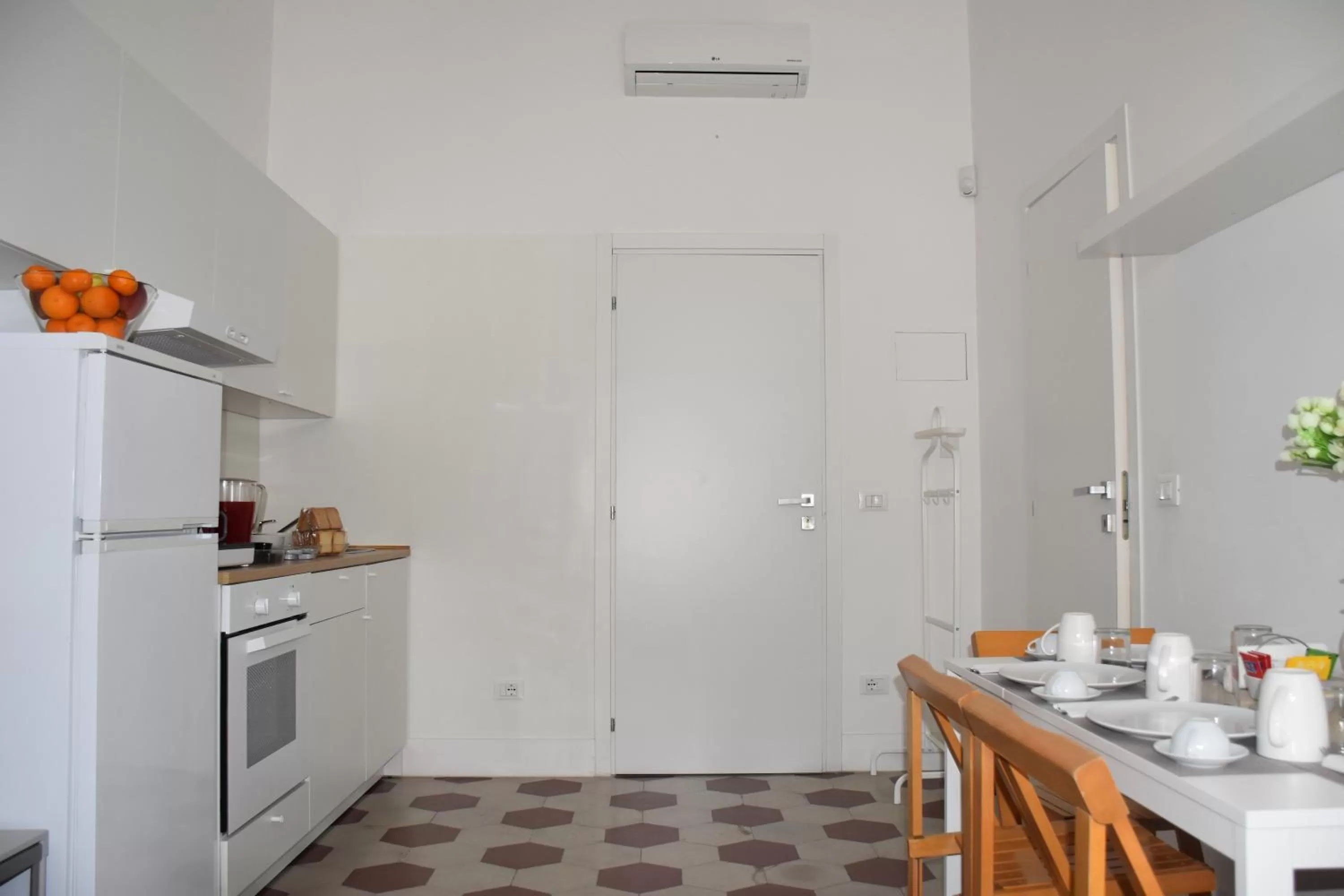 Kitchen or kitchenette in Rhegion B&B