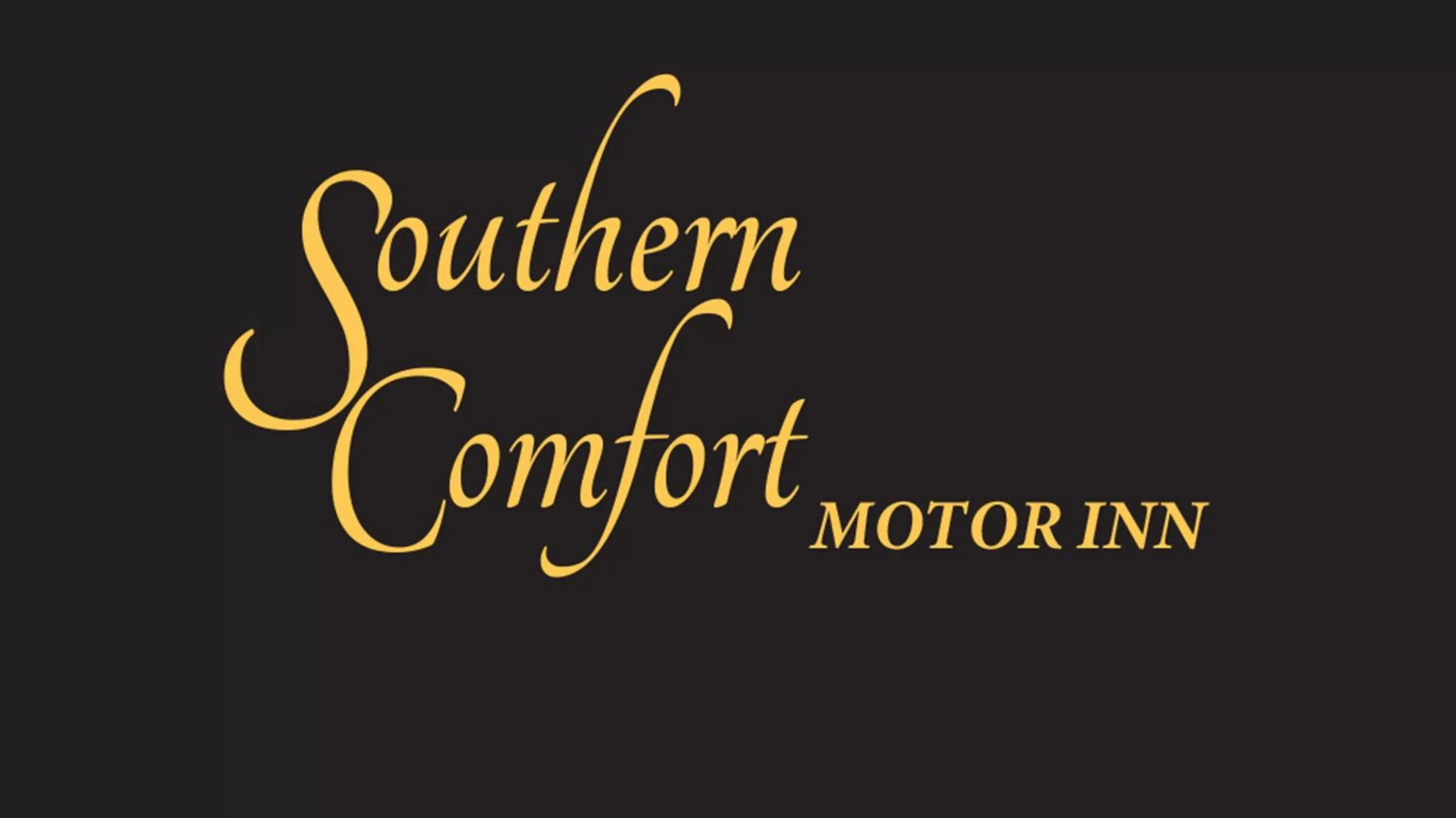 Logo/Certificate/Sign in Southern Comfort Motor Inn