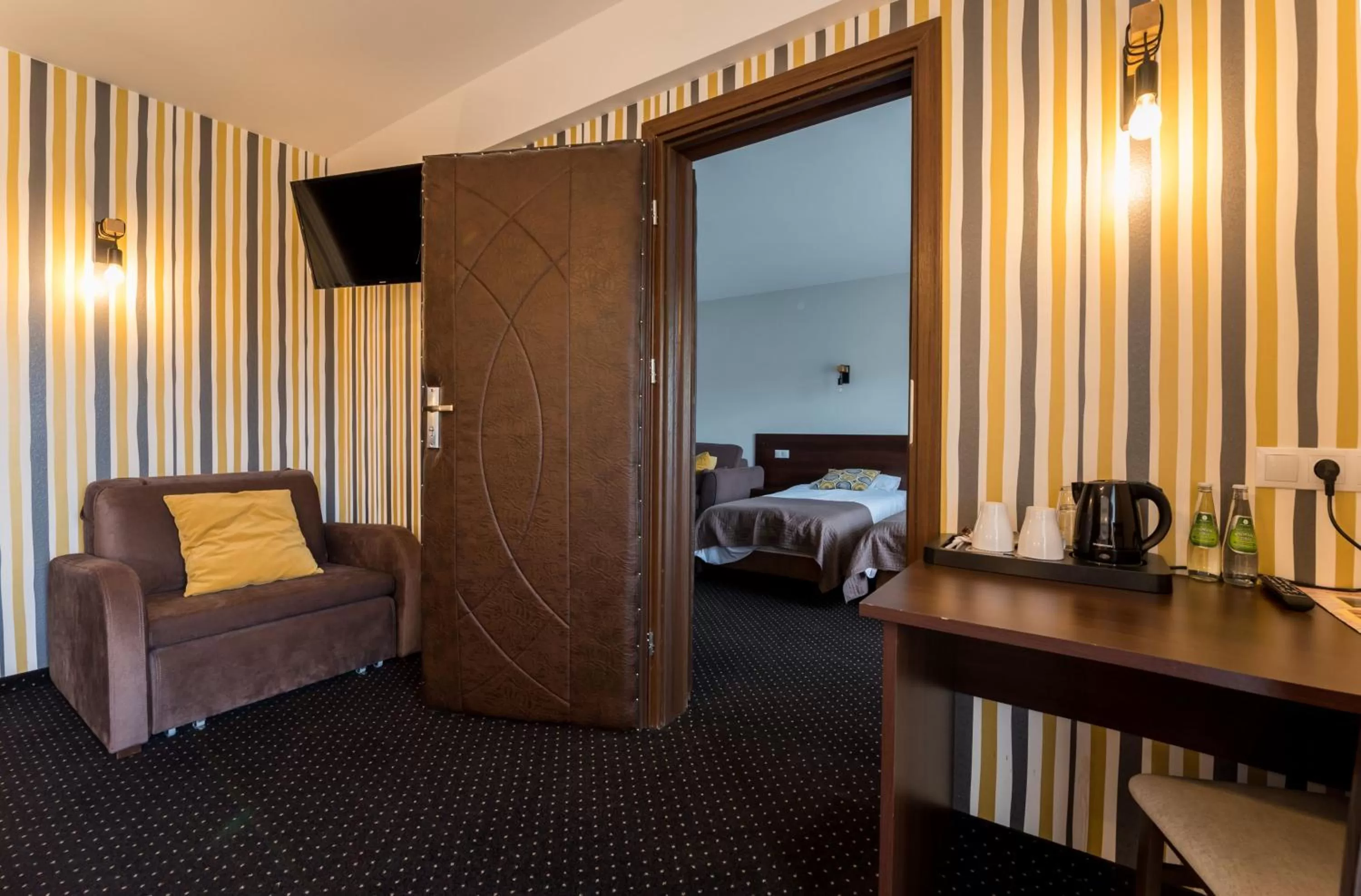 Bed in Hotel Beskidzki Raj Medical SPA