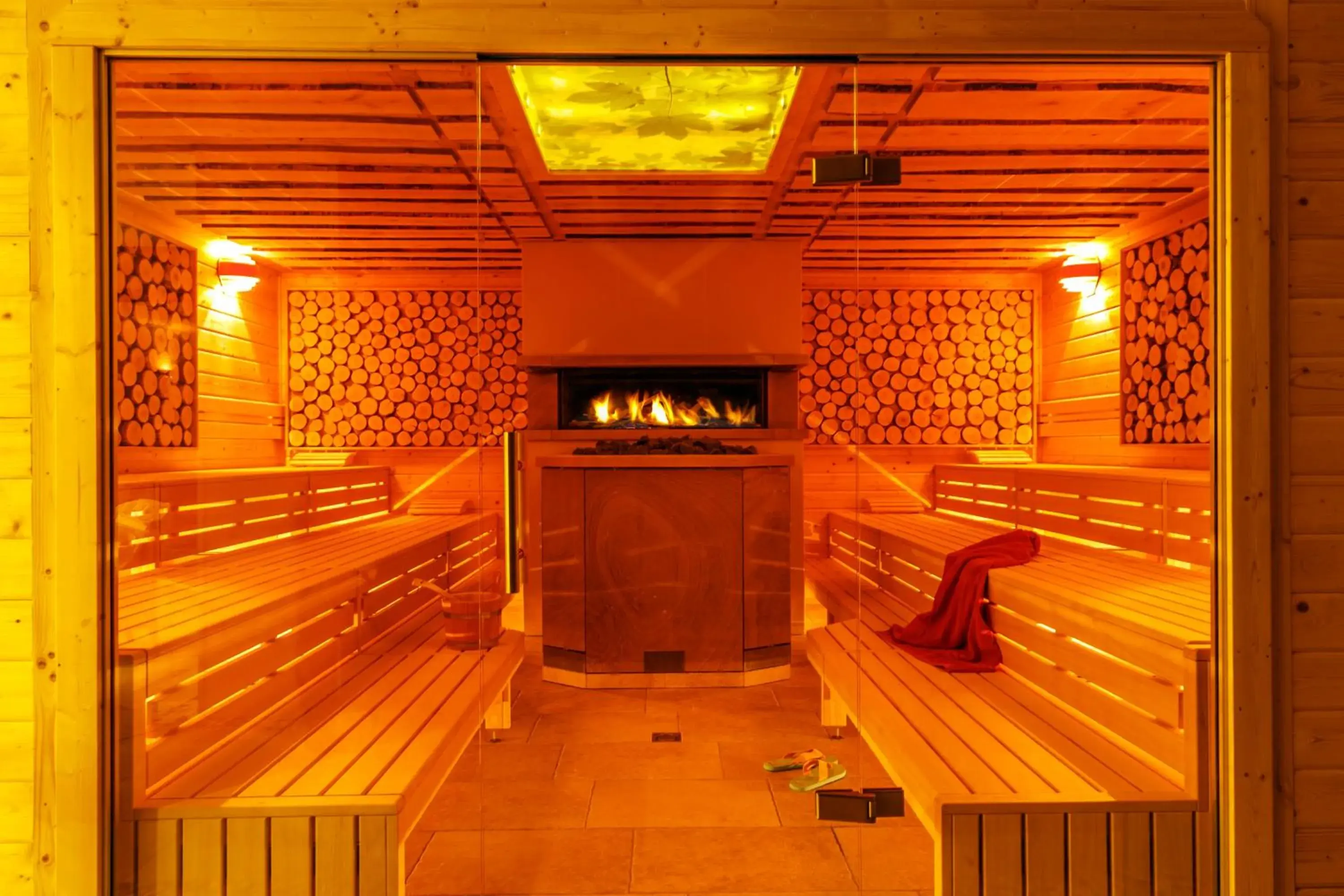 Sauna in Ringhotel Hotel Zum Stein