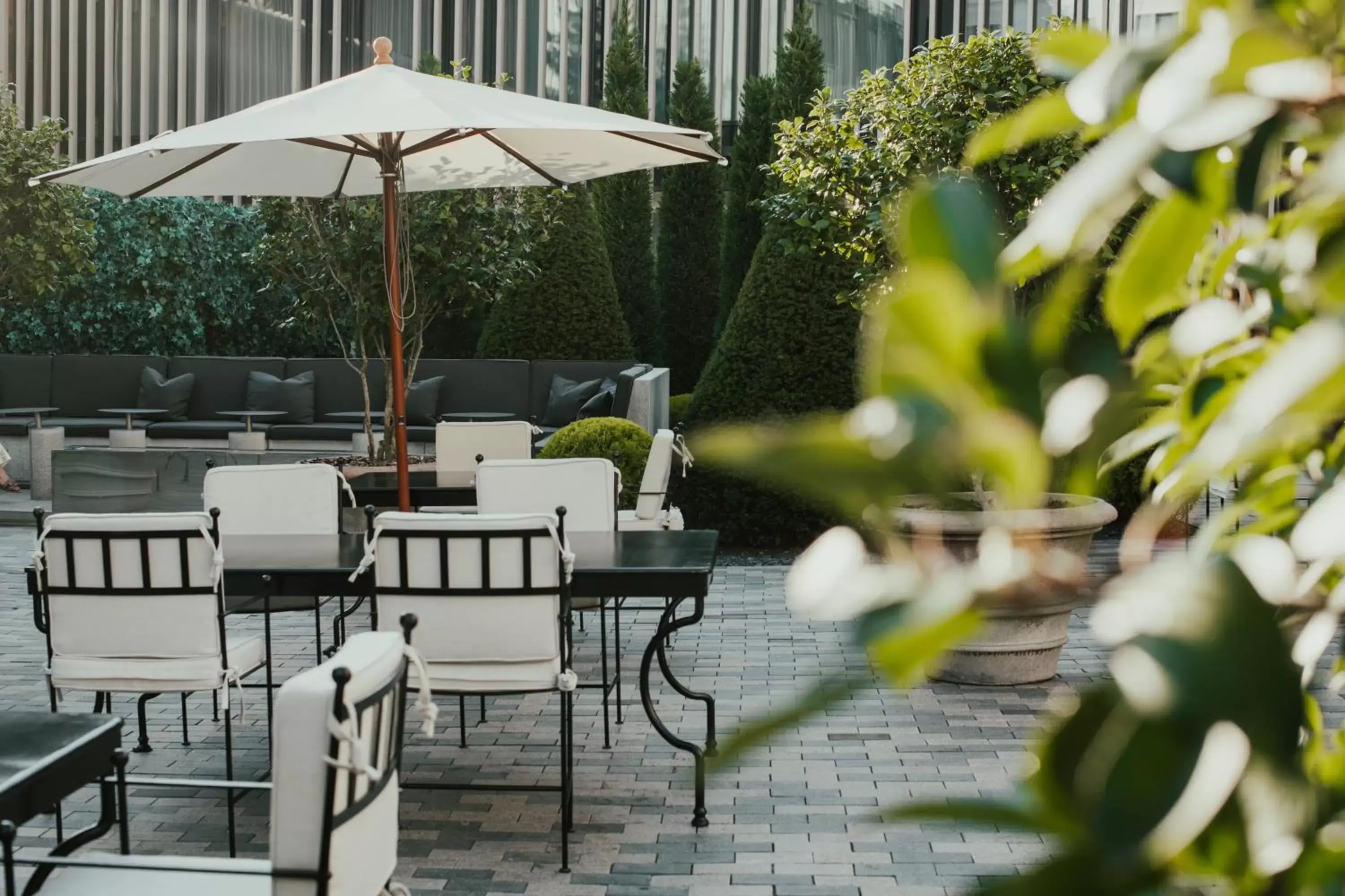 Balcony/Terrace in Hotel Pacai, Vilnius, a Member of Design Hotels