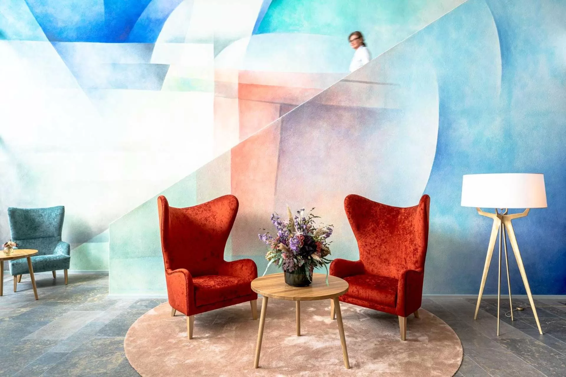 Lobby or reception in Tertianum Parkresidenz Meilen