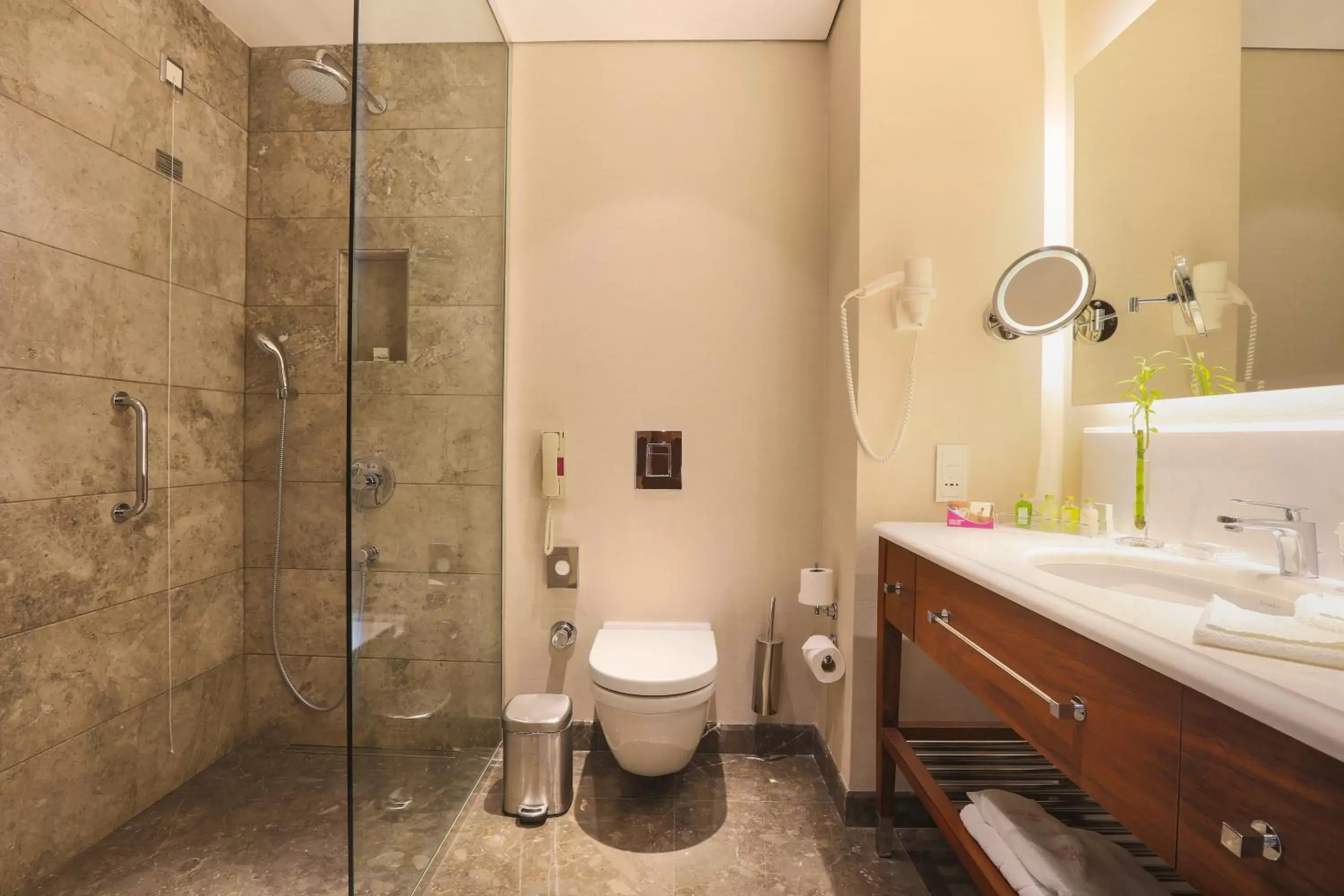 Shower, Bathroom in Crowne Plaza Istanbul Oryapark, an IHG Hotel