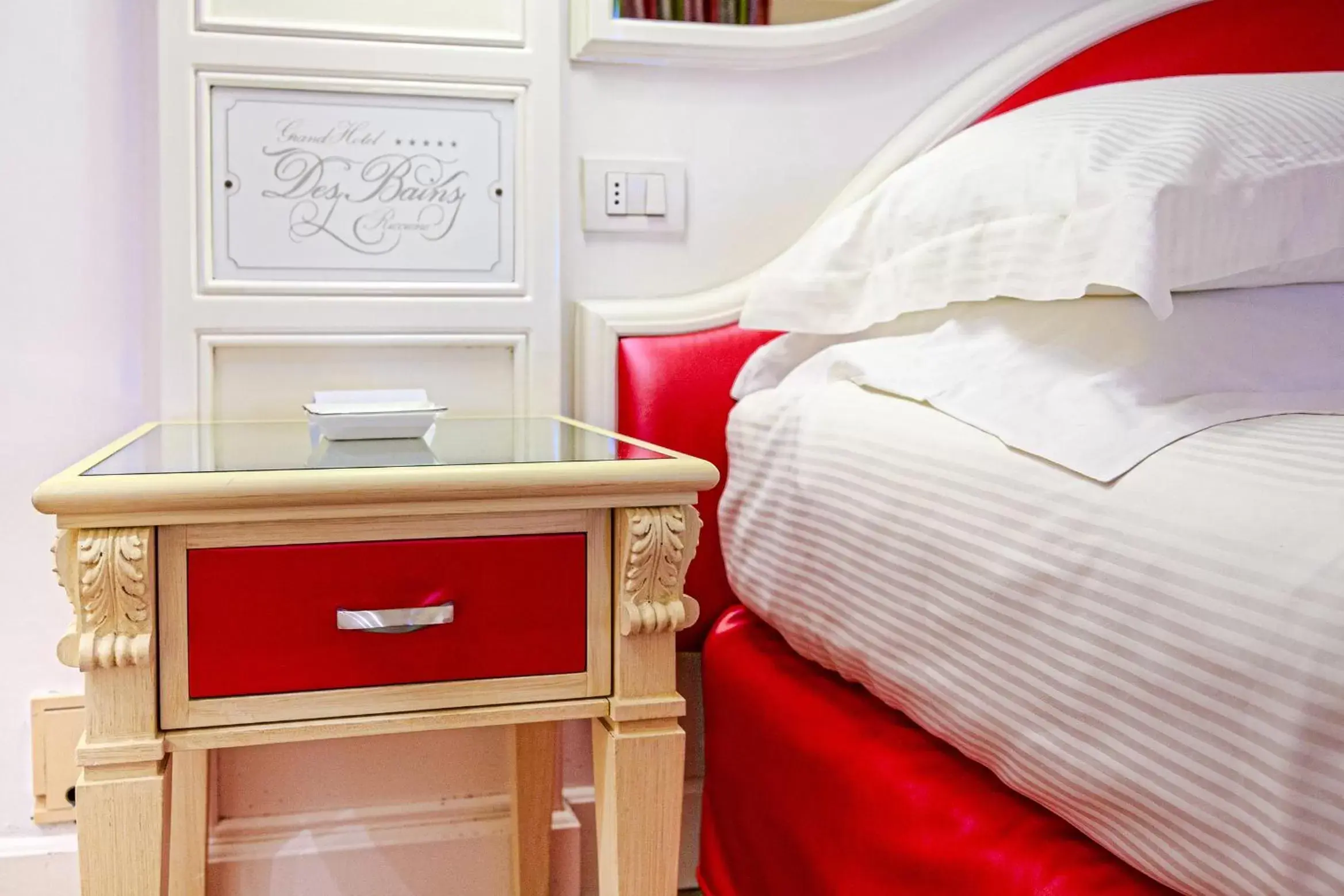 Bedroom, Bed in Grand Hotel Des Bains Bedroom, Bed in Grand Hotel Des Bains